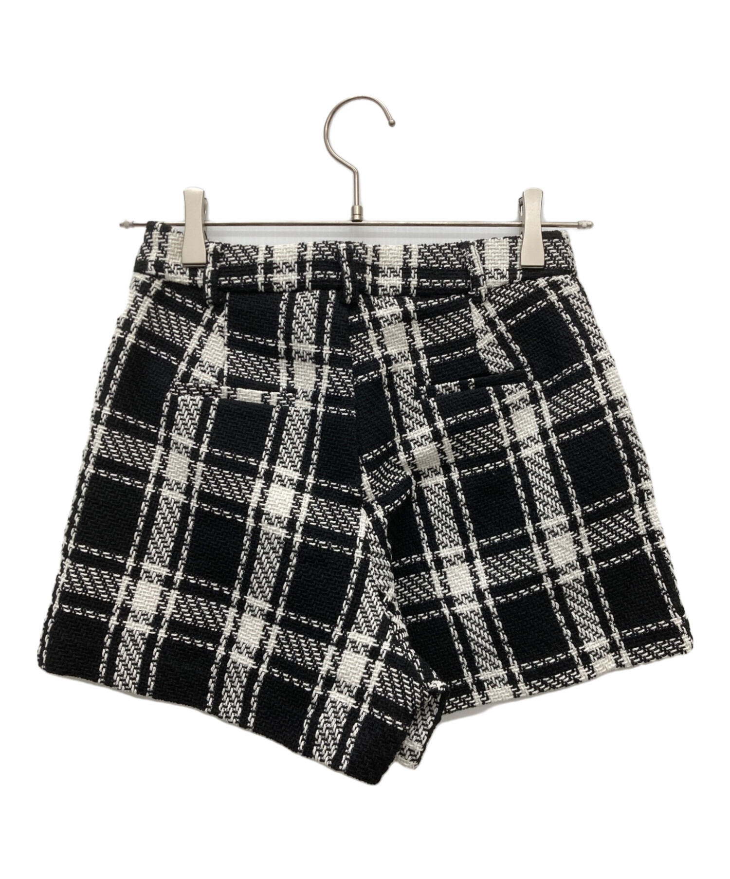 中古・古着通販】darich (ダーリッチ) チェックツイードハイウエスト