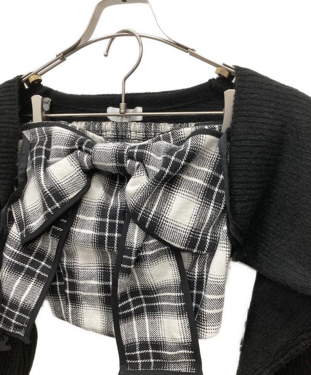 中古・古着通販】darich (ダーリッチ) ビッグリボンアンサンブル