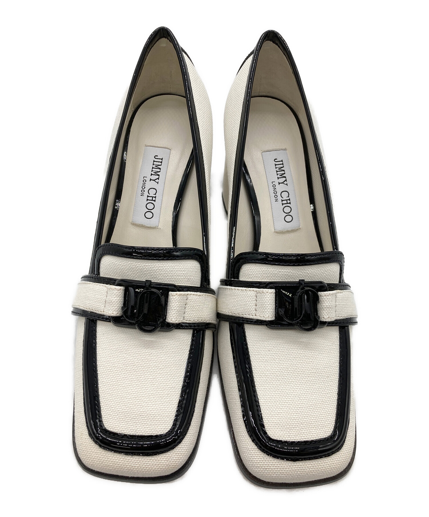 中古・古着通販】JIMMY CHOO (ジミーチュウ) EVIN 65 ホワイト