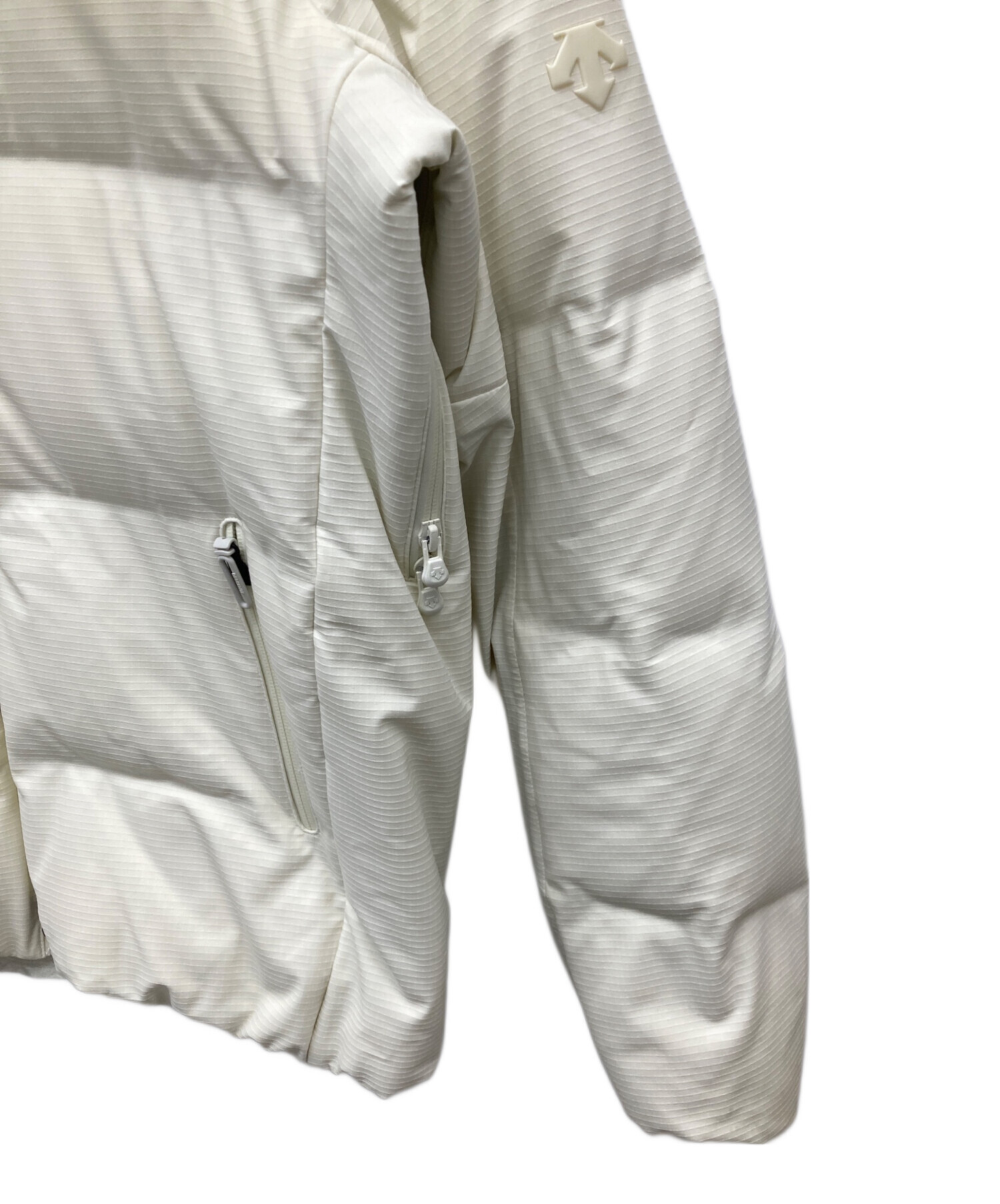 中古・古着通販】DESCENTE (デサント) 水沢ダウンジャケット ホワイト