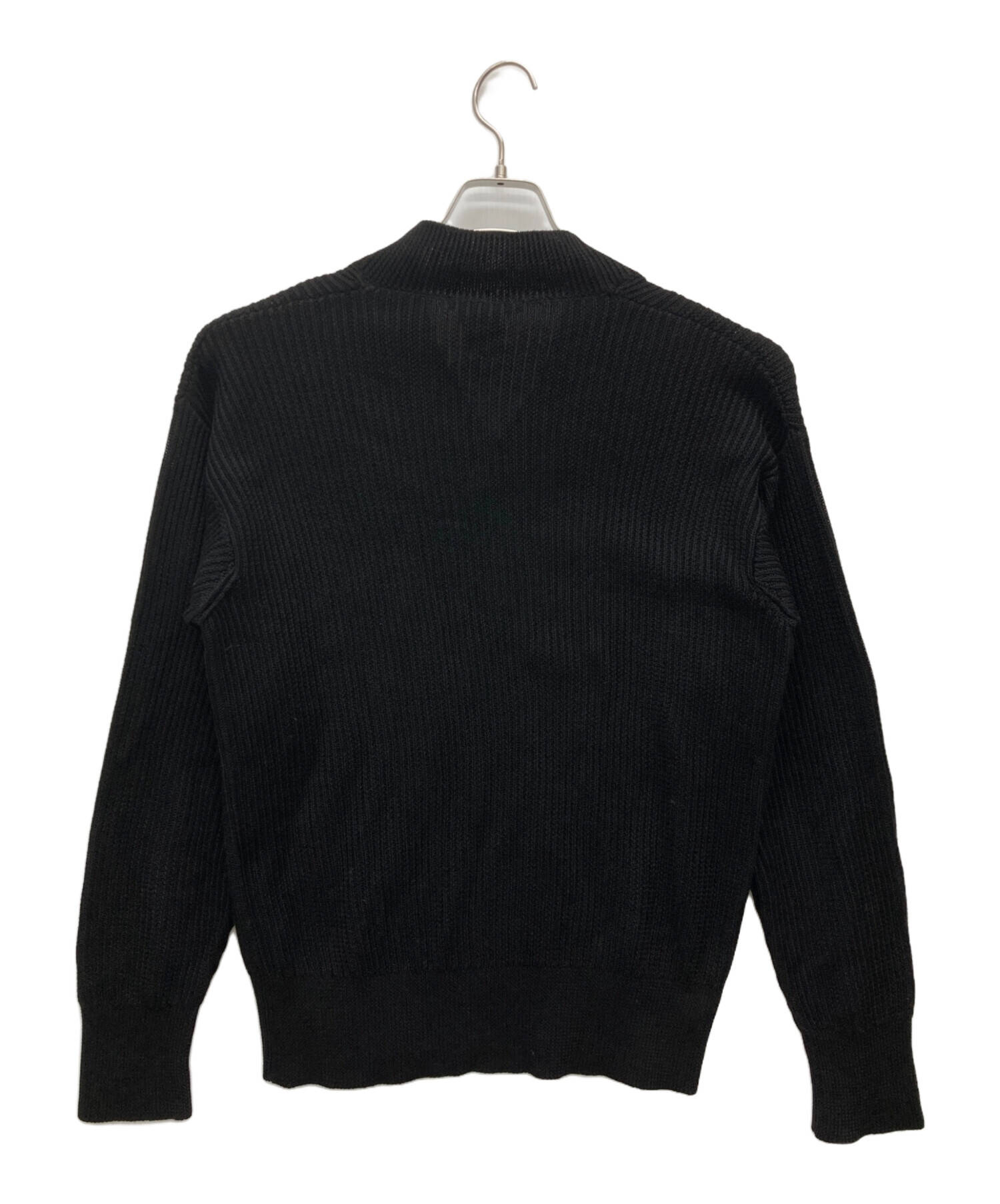 中古・古着通販】GUCCI (グッチ) Vネックニット ブラック サイズ