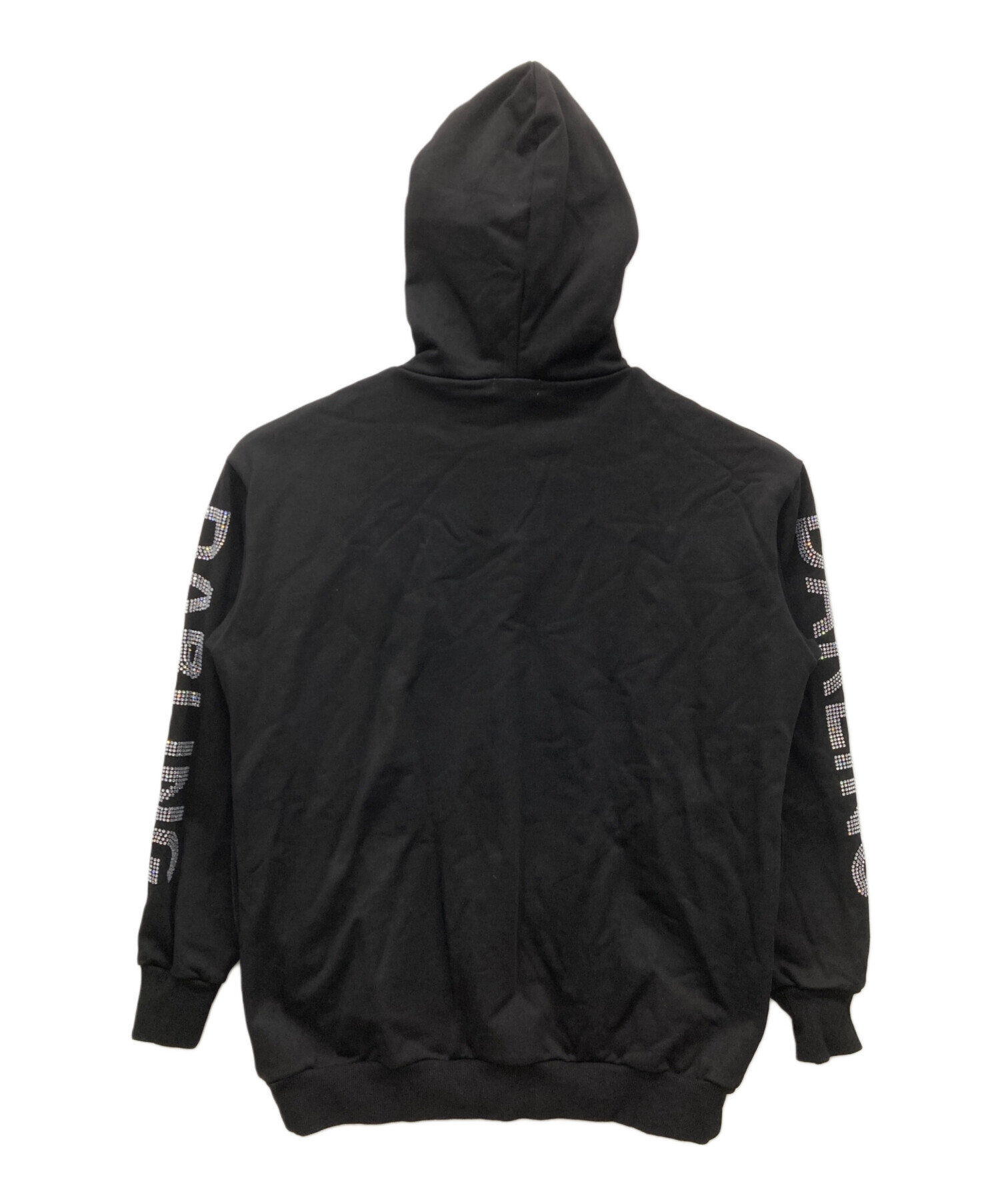 中古・古着通販】darich (ダーリッチ) クリスタルロゴビッグパーカー 