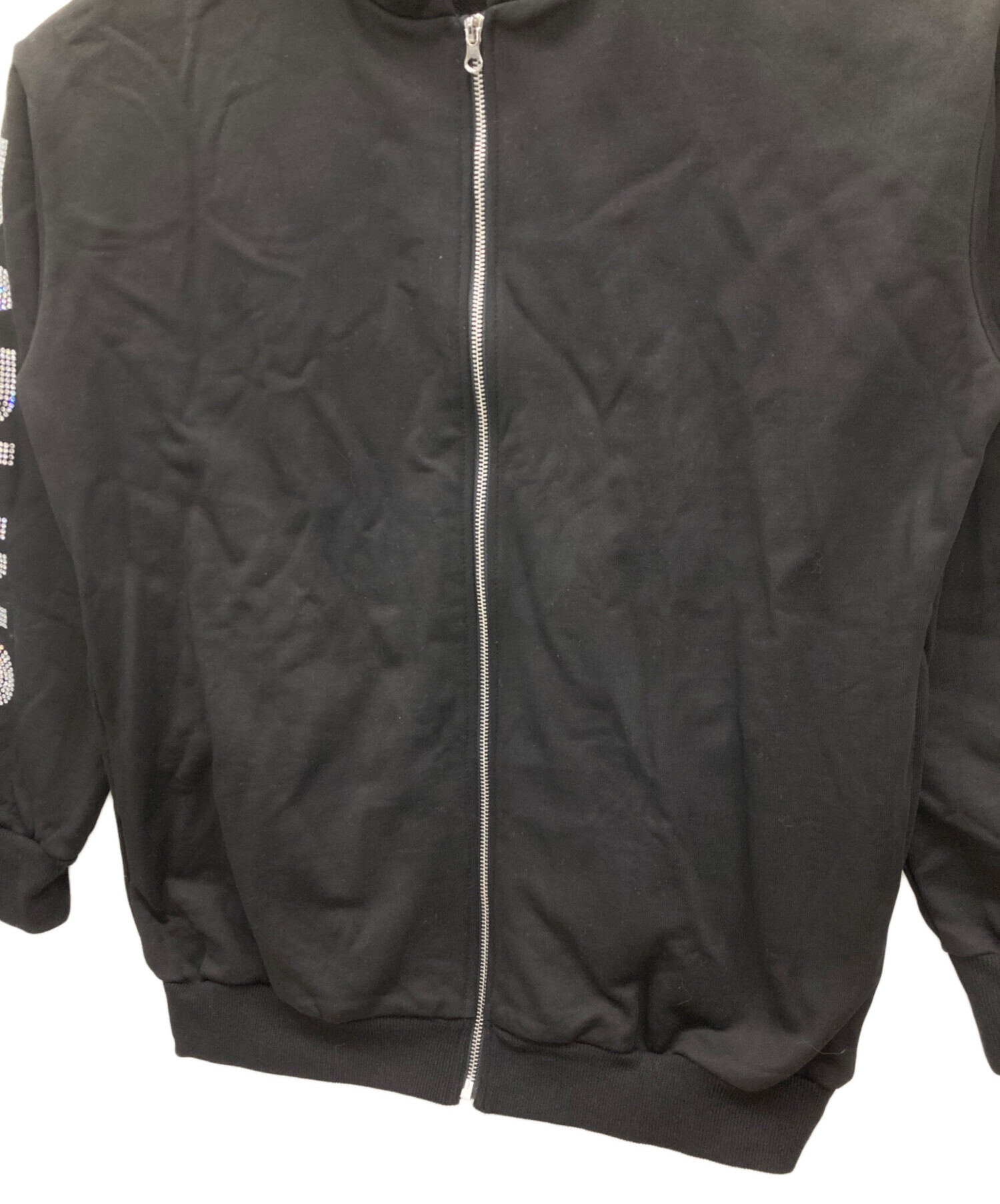 中古・古着通販】darich (ダーリッチ) クリスタルロゴビッグパーカー 