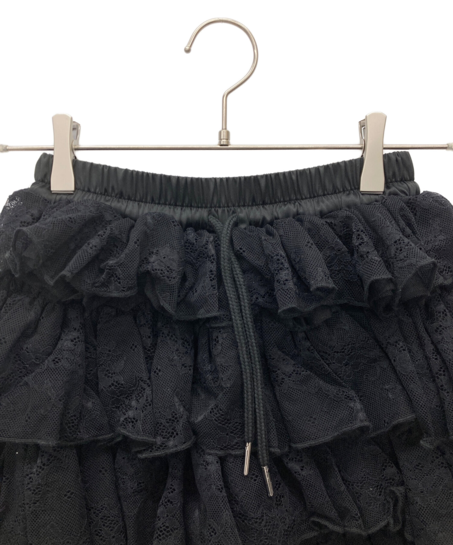 中古・古着通販】darich (ダーリッチ) ボリュームレースミニスカート