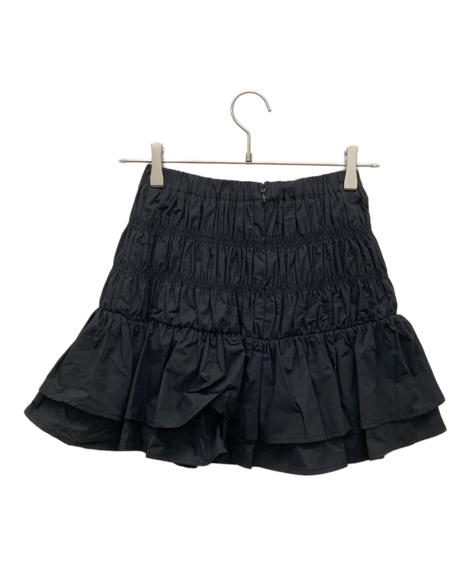 中古・古着通販】darich (ダーリッチ) シャーリングフリルミニスカート