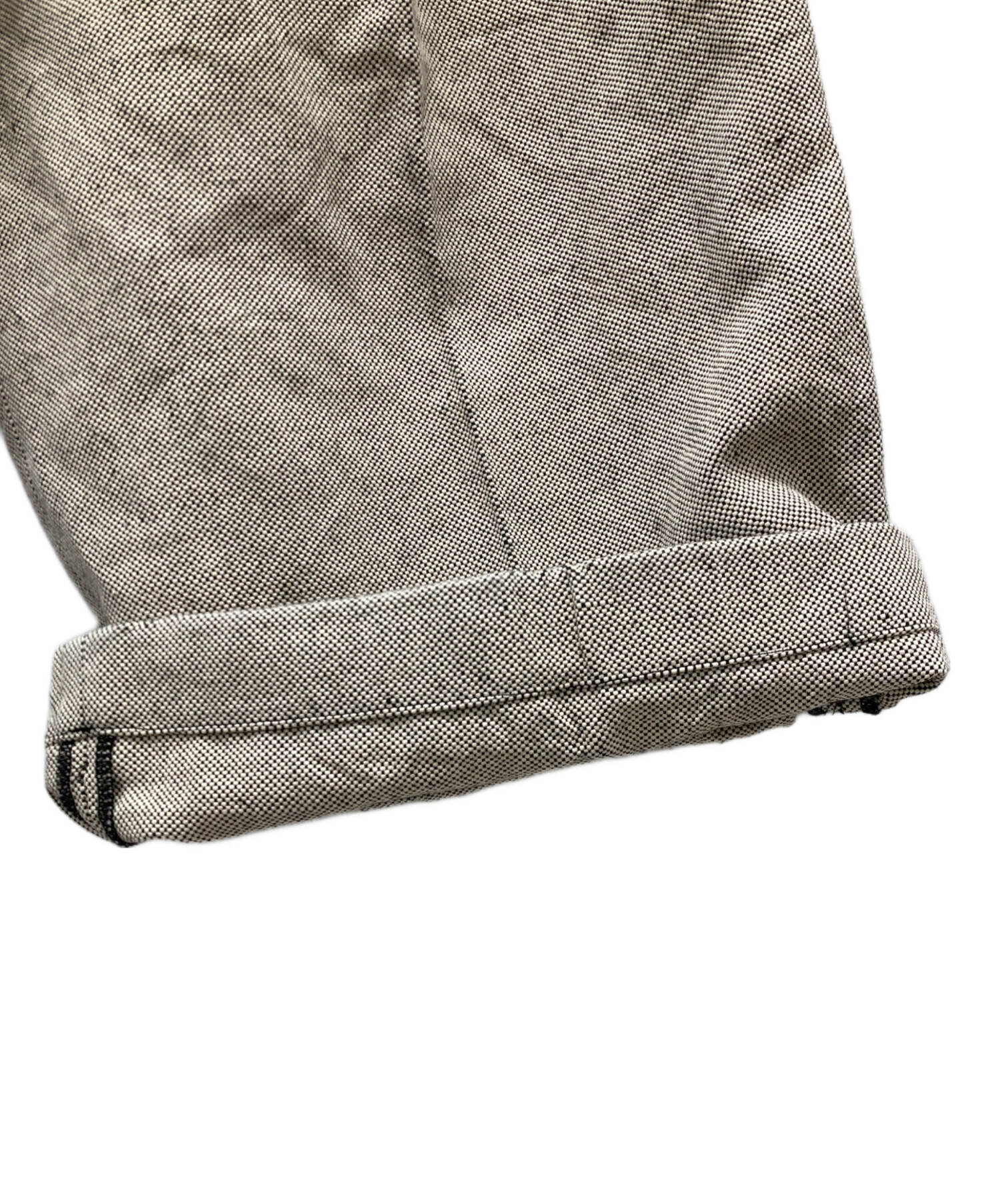 中古・古着通販】FUMIKA UCHIDA (フミカウチダ) CHAMBRAY 3-TUCK PANTS