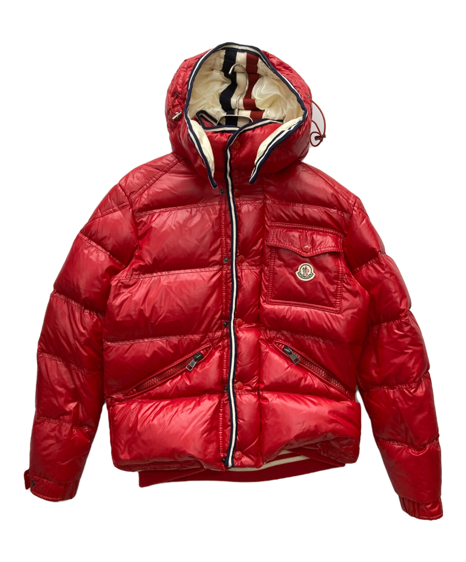 ★美品★モンクレールダウンジャケット　赤　■中古■ MONCLER（ダウンジャケット ・ レッド/赤色系）のフリマアイテム一覧