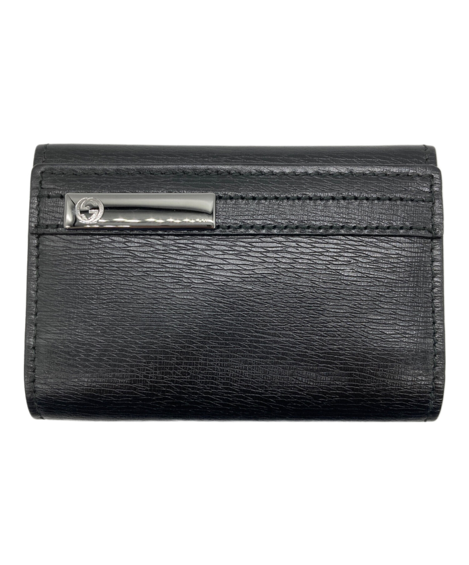 【美品】Gucciケース　カードケース 中古・古着通販】GUCCI (グッチ) カードケース ブラック｜ブランド