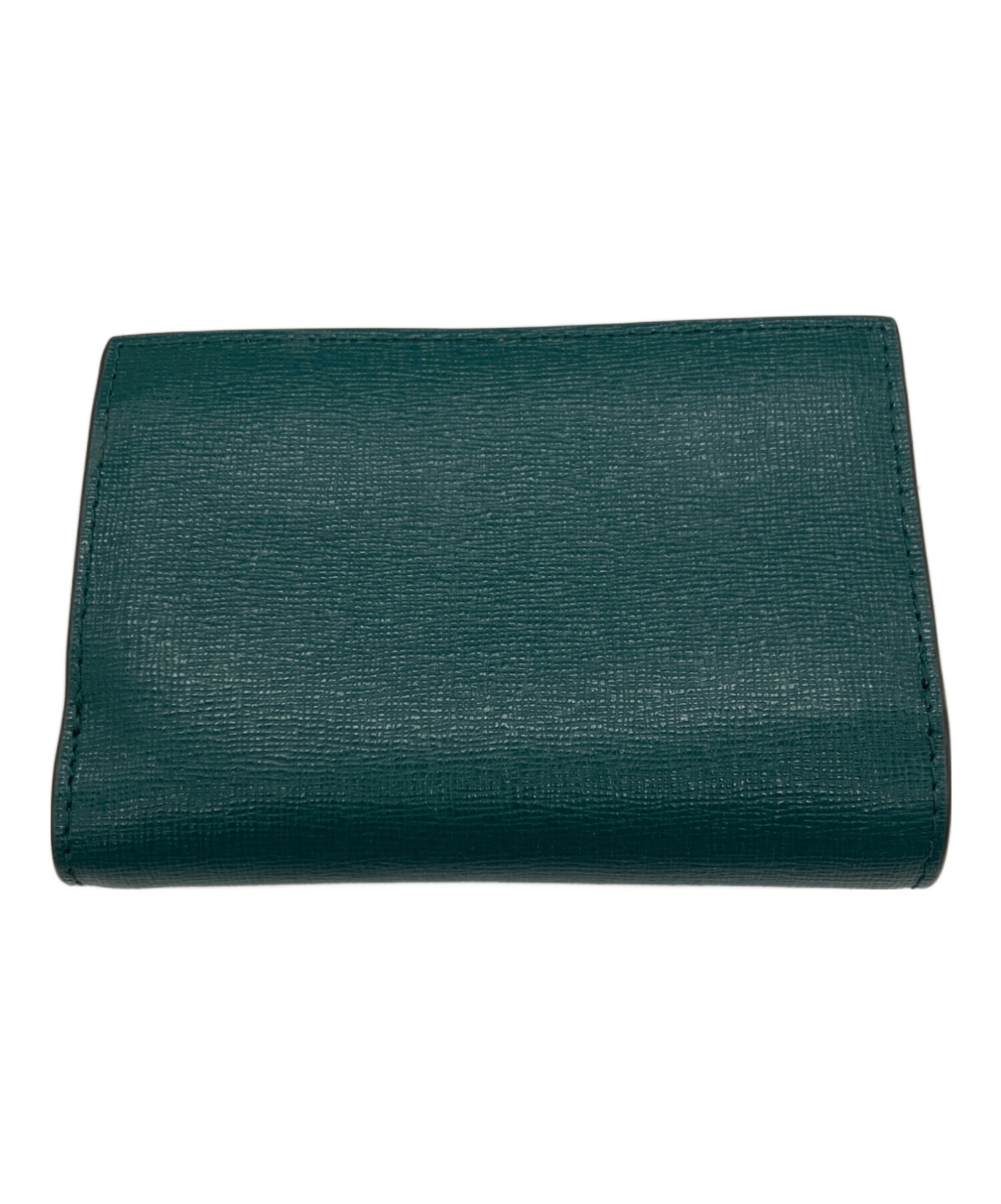 中古・古着通販】FURLA (フルラ) 3つ折り財布 グリーン｜ブランド