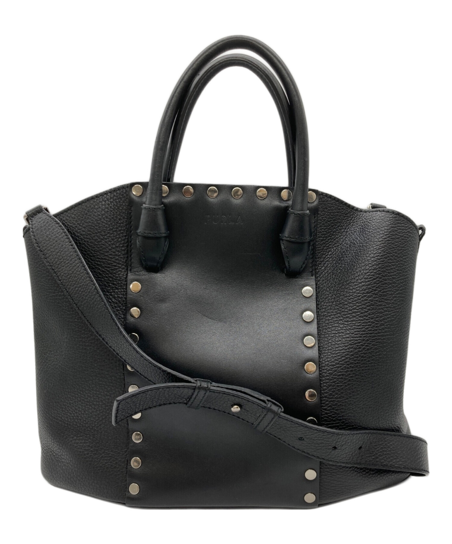 FURLA フルラ　スタッズカスタマイズバッグ　男女兼用 FURLA フルラ スタッズカスタマイズバッグ 男女兼用 FURLA フルラ