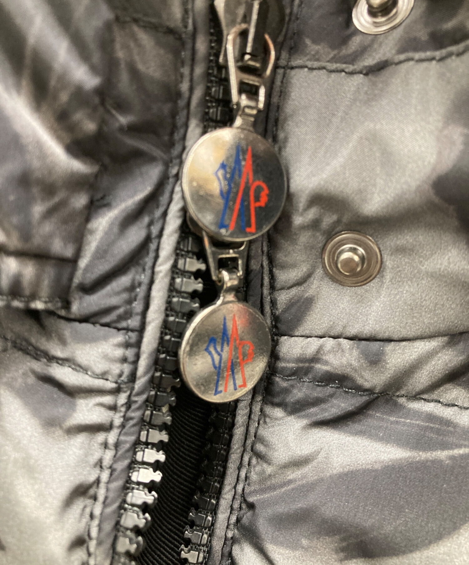 中古・古着通販】MONCLER (モンクレール) ダウンジャケット ブラック