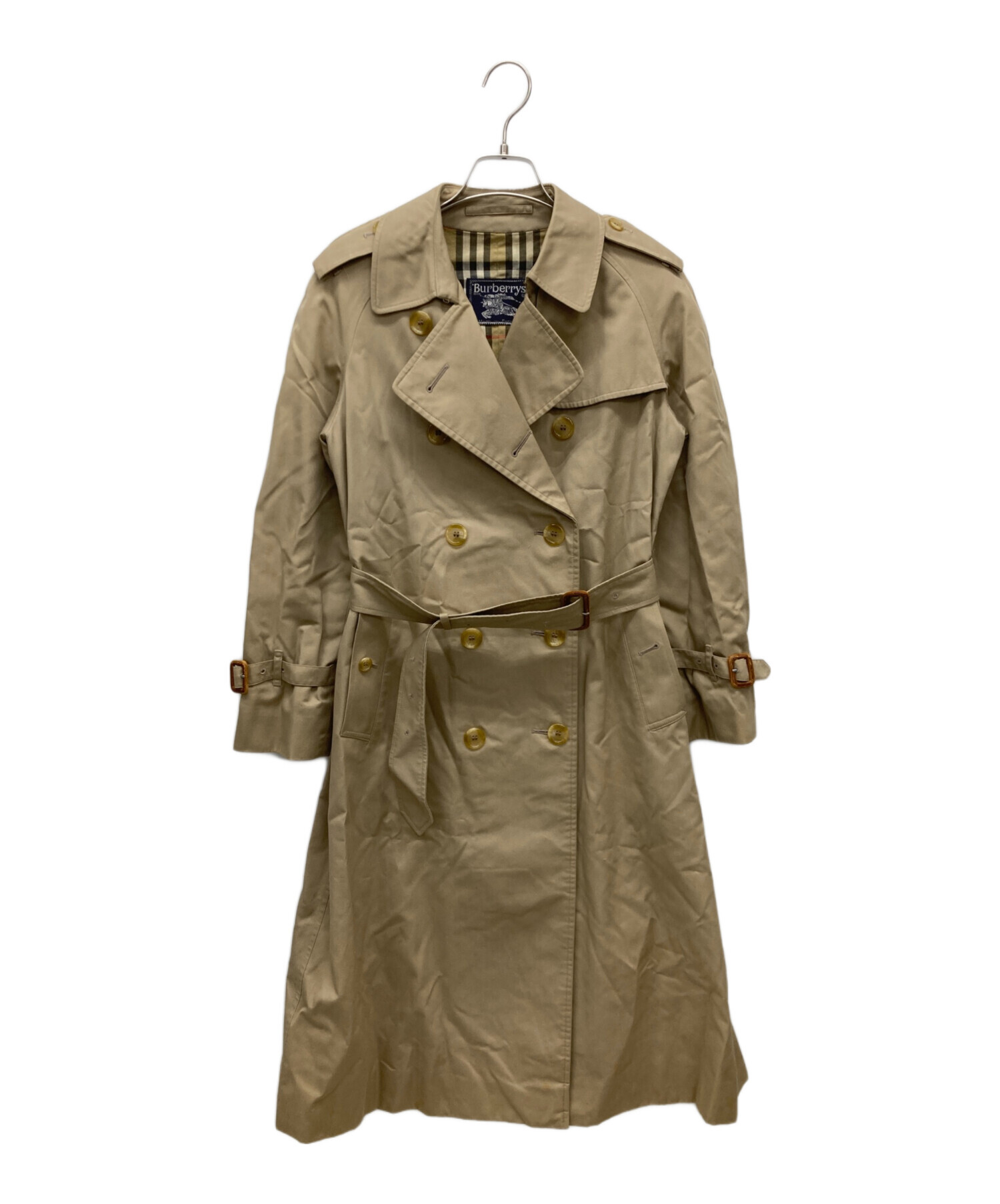 Burberrys (バーバリーズ) ダブルトレンチコート カーキ 中古・古着通販】Burberry's (バーバリーズ) ダブルトレンチコート