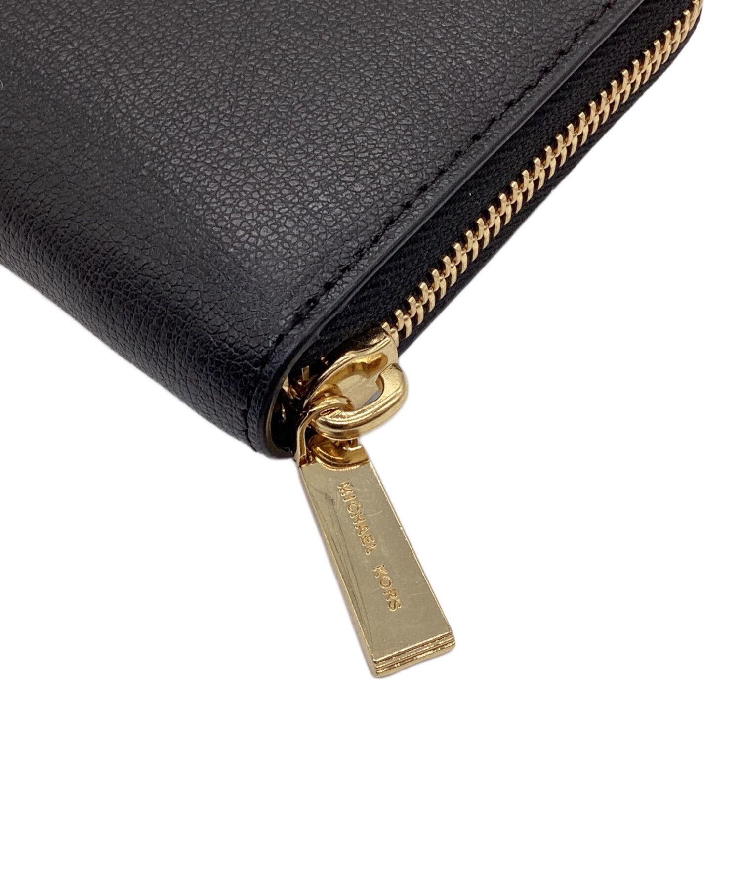 中古・古着通販】MICHAEL KORS (マイケル・コース) 長財布 ブラック 