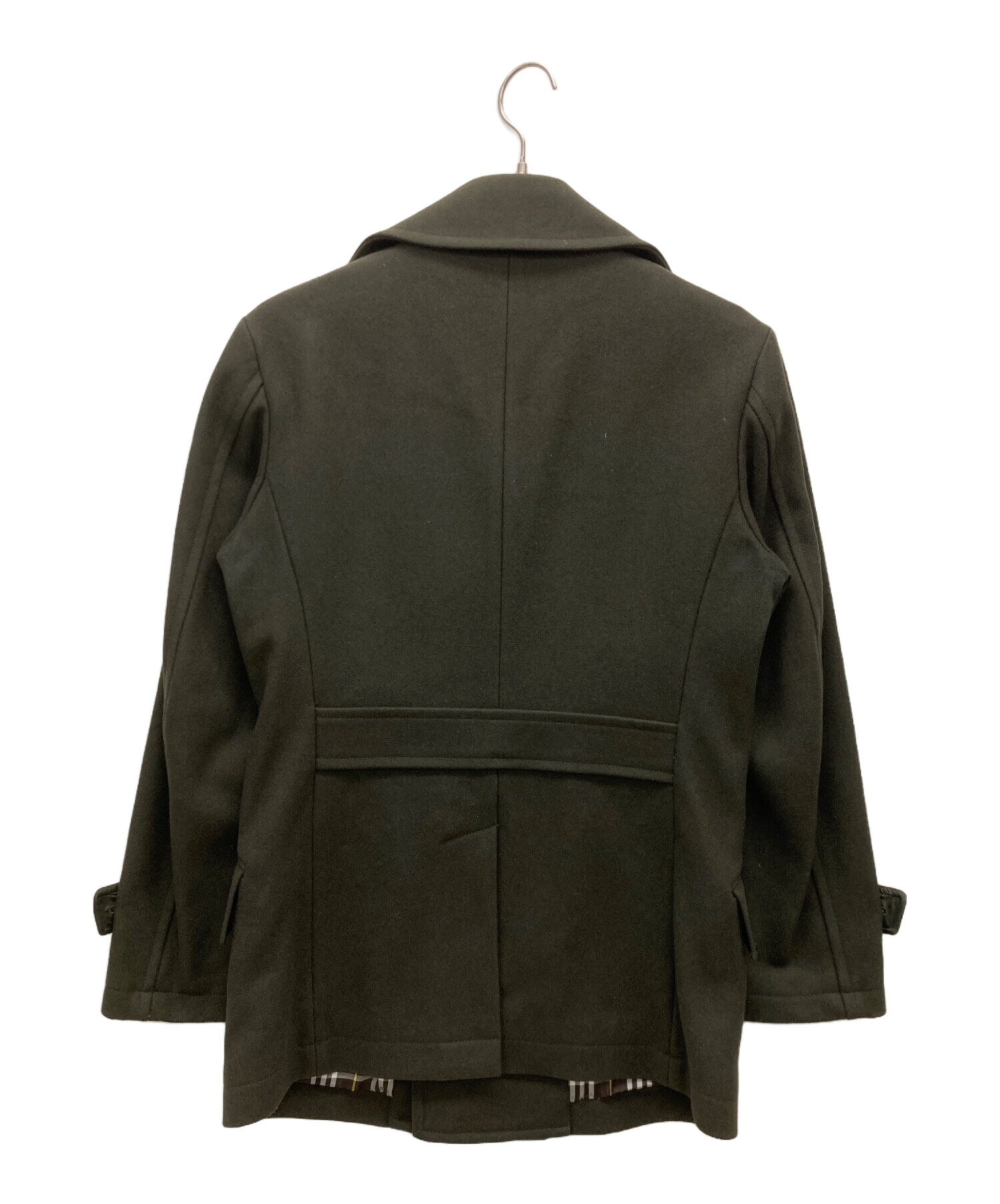 BURBERRY ブラックレーベル ピーコート Mサイズ 中古・古着通販】BURBERRY BLACK LABEL (バーバリーブラックレーベル