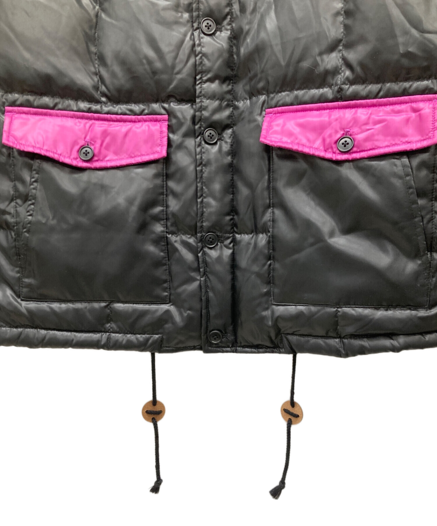 中古・古着通販】stussy (ステューシー) ダウンジャケット ブラック