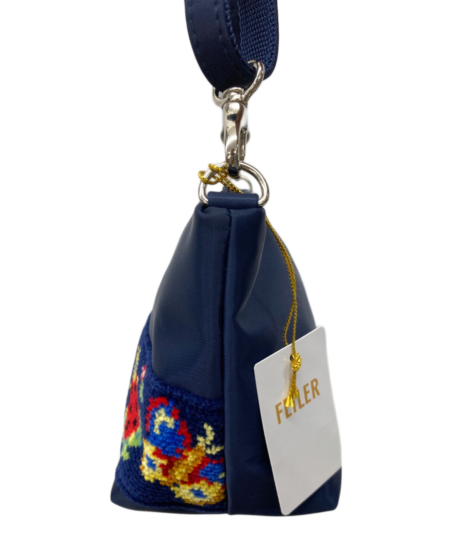 中古・古着通販】FEILER (フェイラー) ショルダーバッグ ネイビー 未