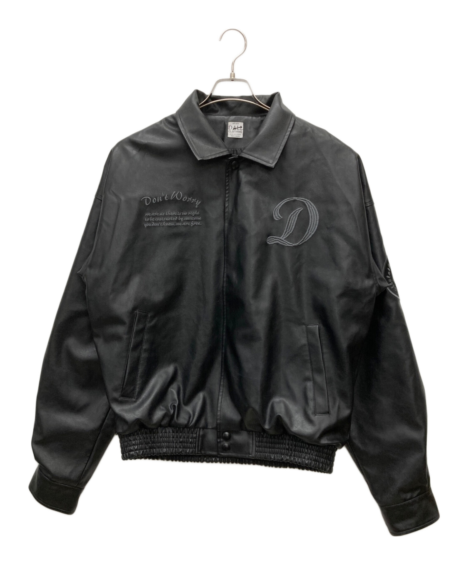その他ブランド / dallclothing /レザージャケット・ブルゾン/FREE/--/BLK/無地/22AW-DAJK0 中古・古着通販】DALL CLOTHING (ダルクロージング) レザージャケット