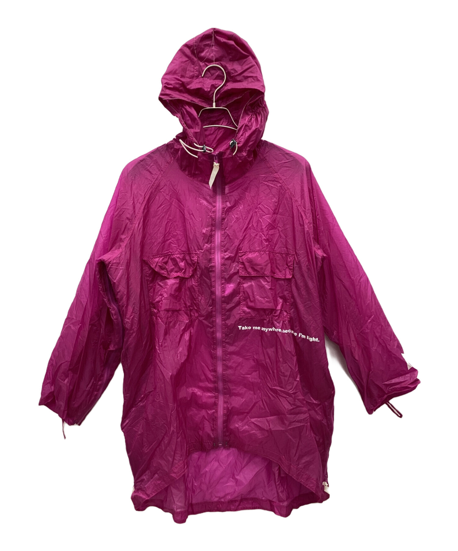 EENK インク ブルゾン（その他） レディース 【古着】【中古】 中古・古着通販】and wander (アンドワンダー) レインコート パープル