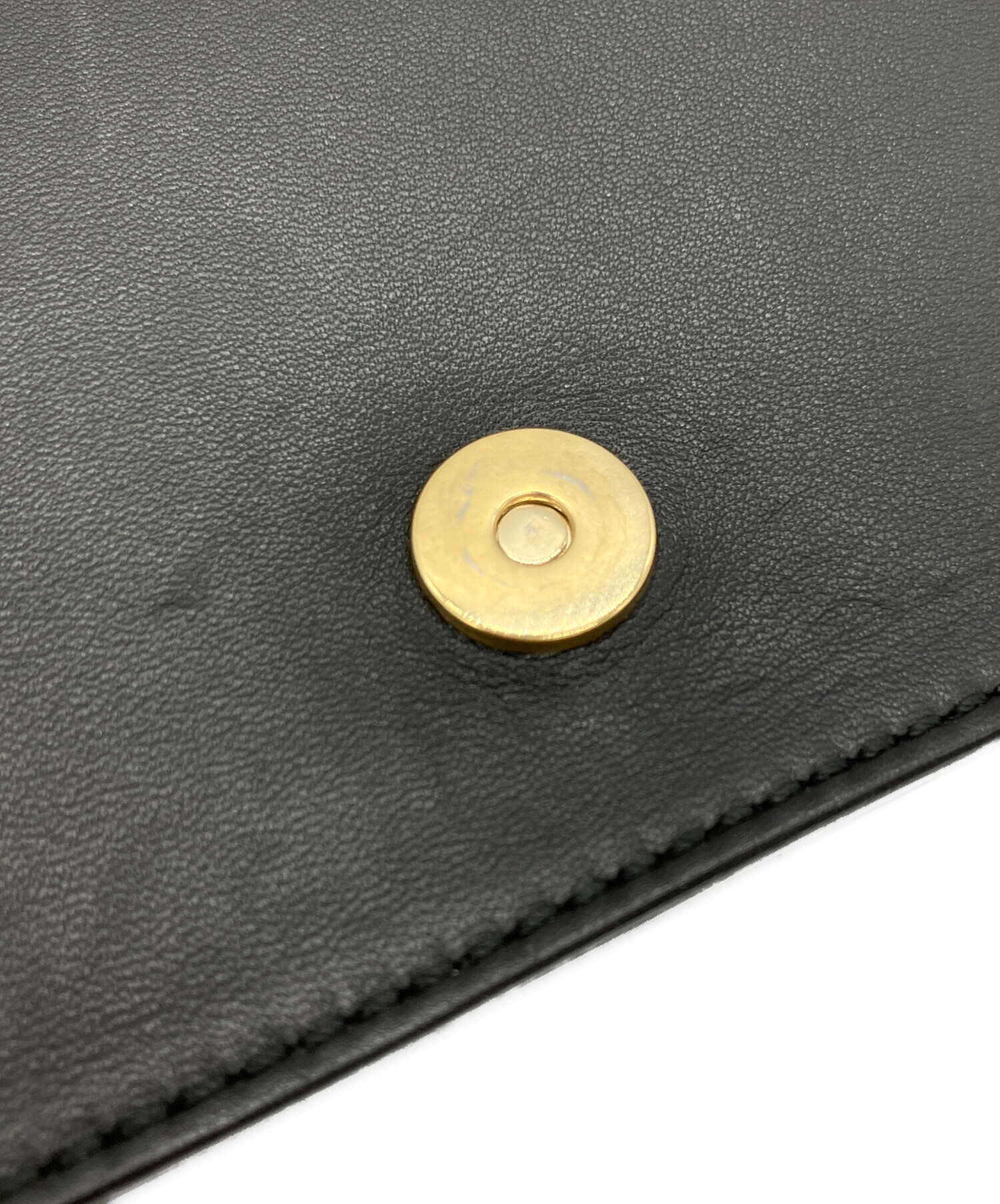 中古・古着通販】VALENTINO (ヴァレンティノ) クラッチバッグ ブラック