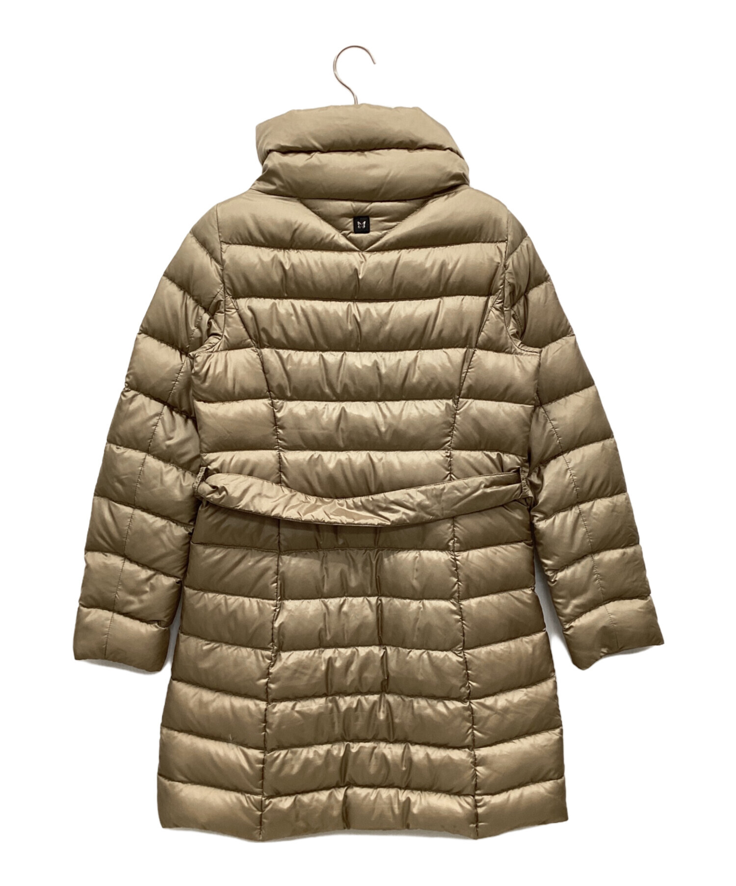 中古・古着通販】MaxMara (マックスマーラ) ダウンジャケット ベージュ