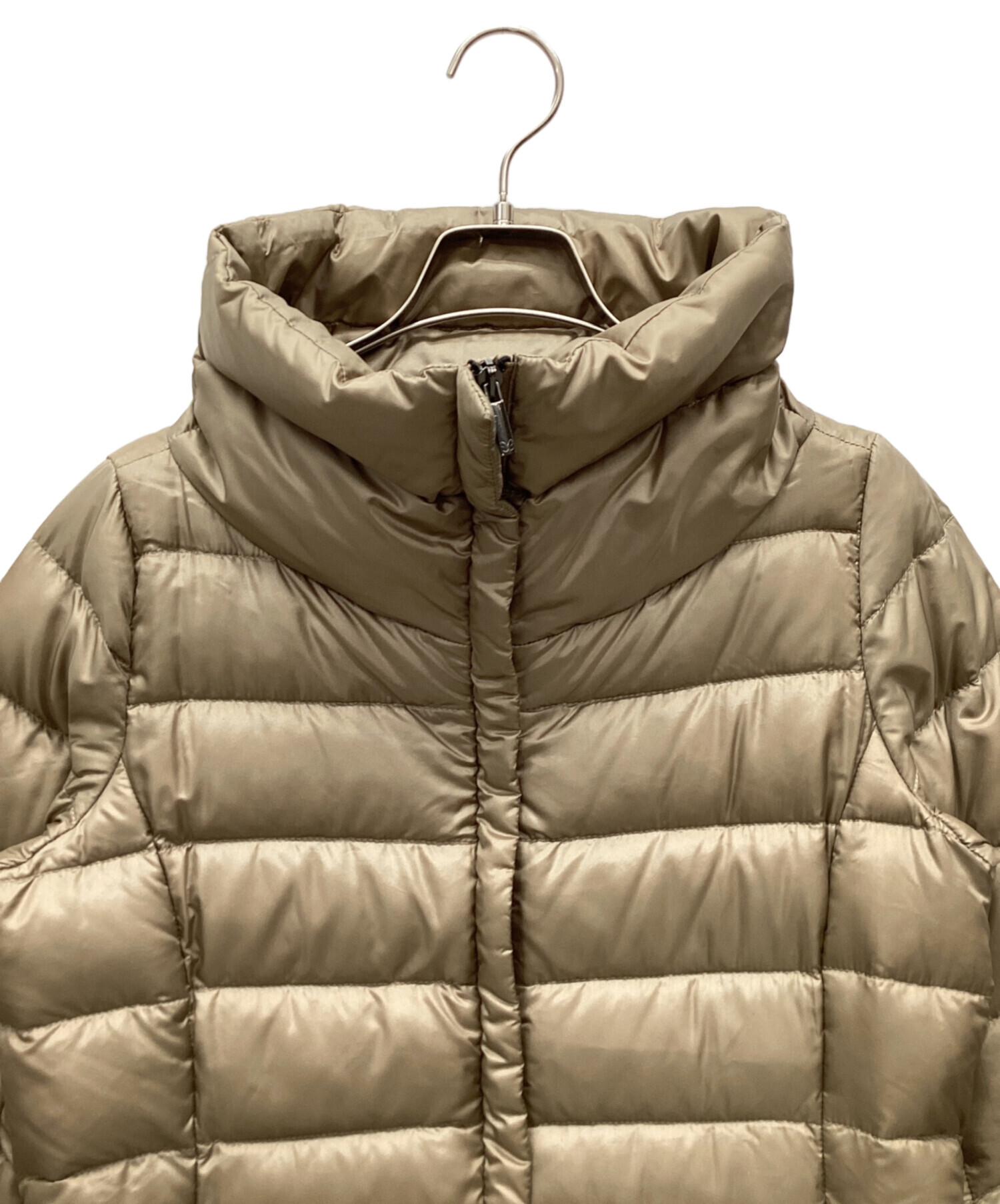 中古・古着通販】MaxMara (マックスマーラ) ダウンジャケット ベージュ