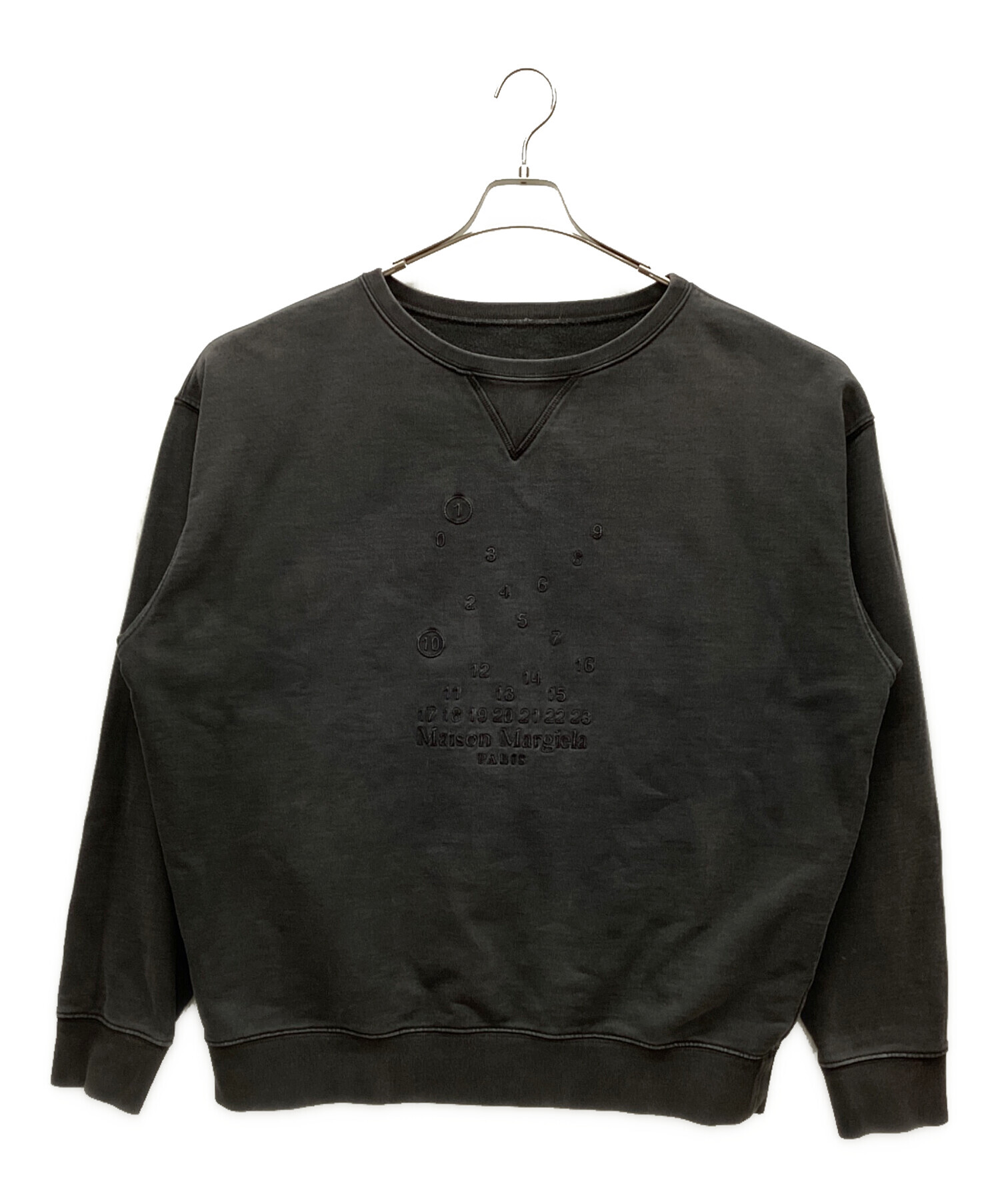 Maison Margiela トレーナー サイズ46 ダークグレー 中古・古着通販】Maison Margiela (メゾンマルジェラ) スウェット