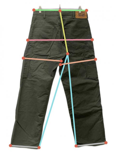 中古・古着通販】LEVI'S (リーバイス) ダブルニーワークパンツ