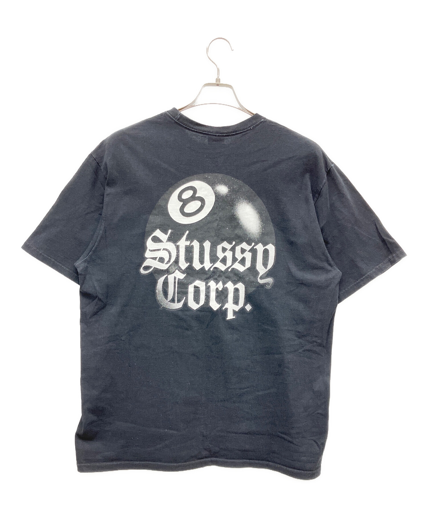 中古・古着通販】stussy (ステューシー) Tシャツ ブラック サイズ:L 