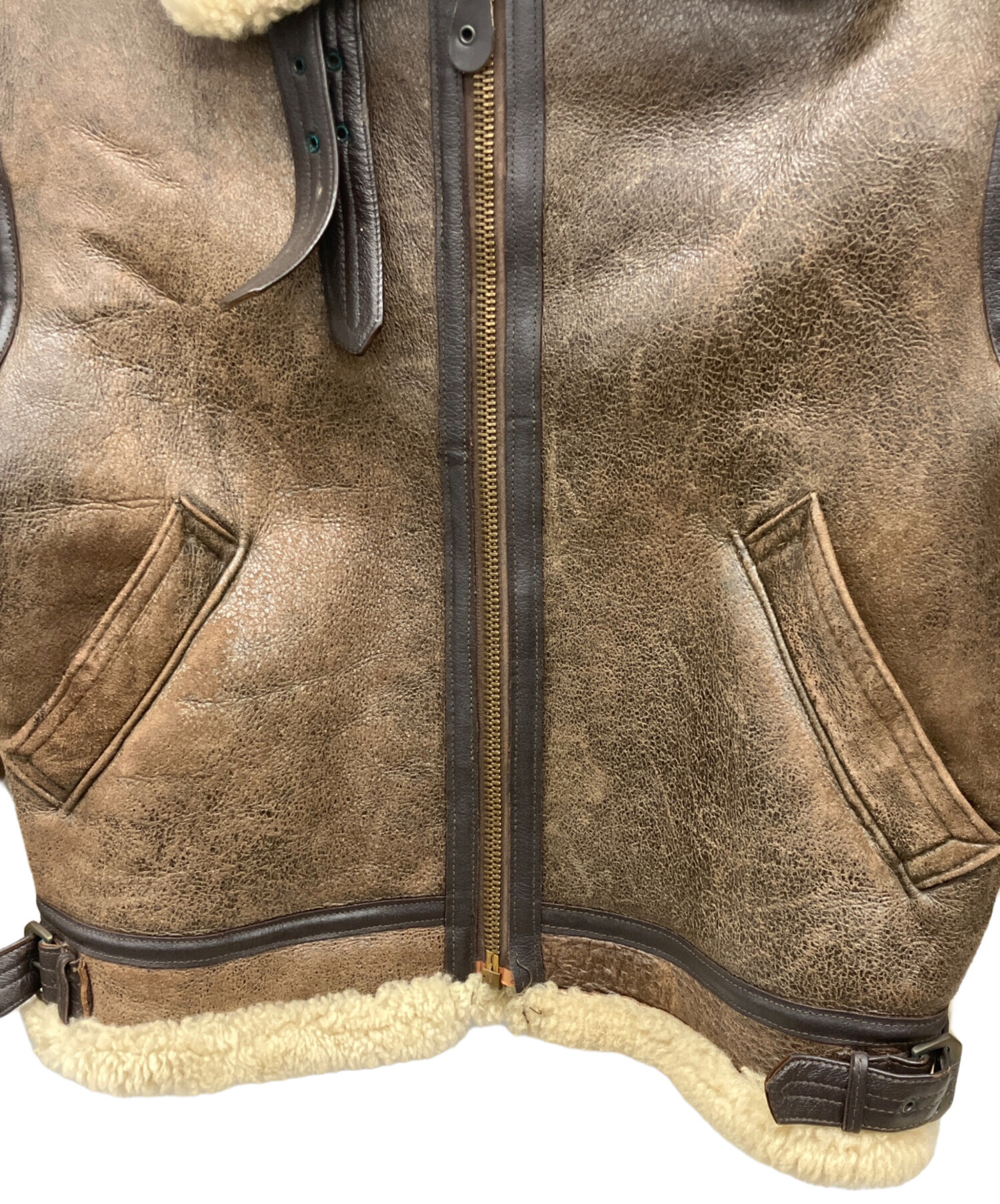 中古・古着通販】AVIREX (アヴィレックス) B-3シープスキンムートン