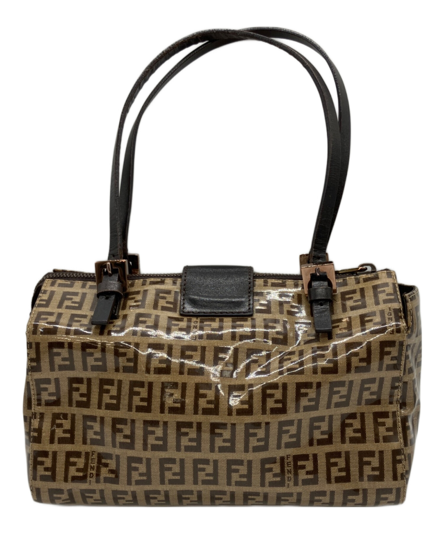 中古・古着通販】FENDI (フェンディ) ハンドバッグ ベージュ｜ブランド 