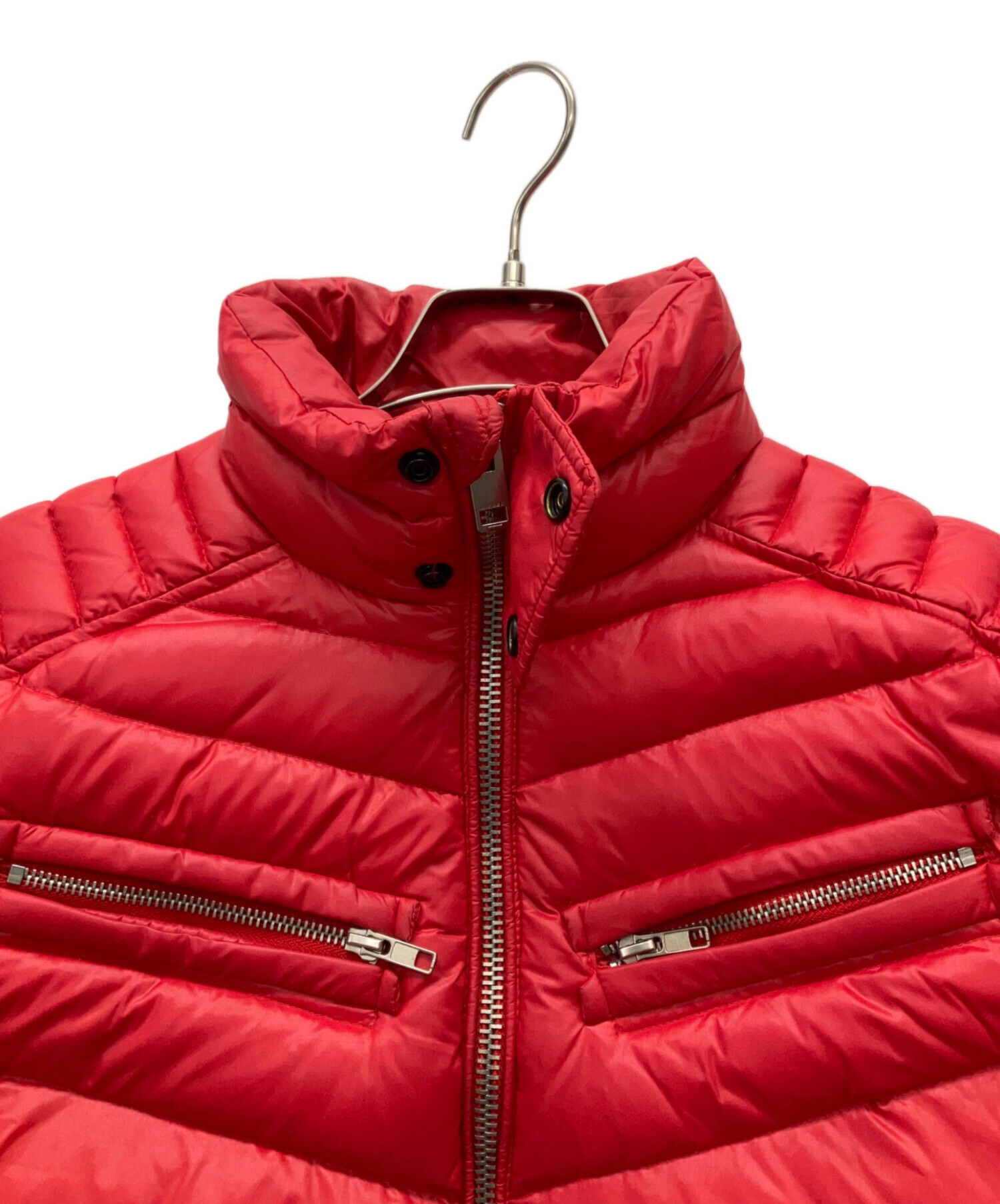中古・古着通販】DIESEL (ディーゼル) ダウンジャケット レッド サイズ