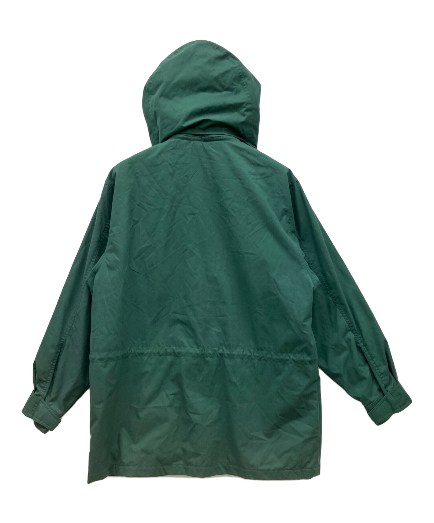 中古・古着通販】Eddie Bauer (エディーバウアー) 比翼コート グリーン 