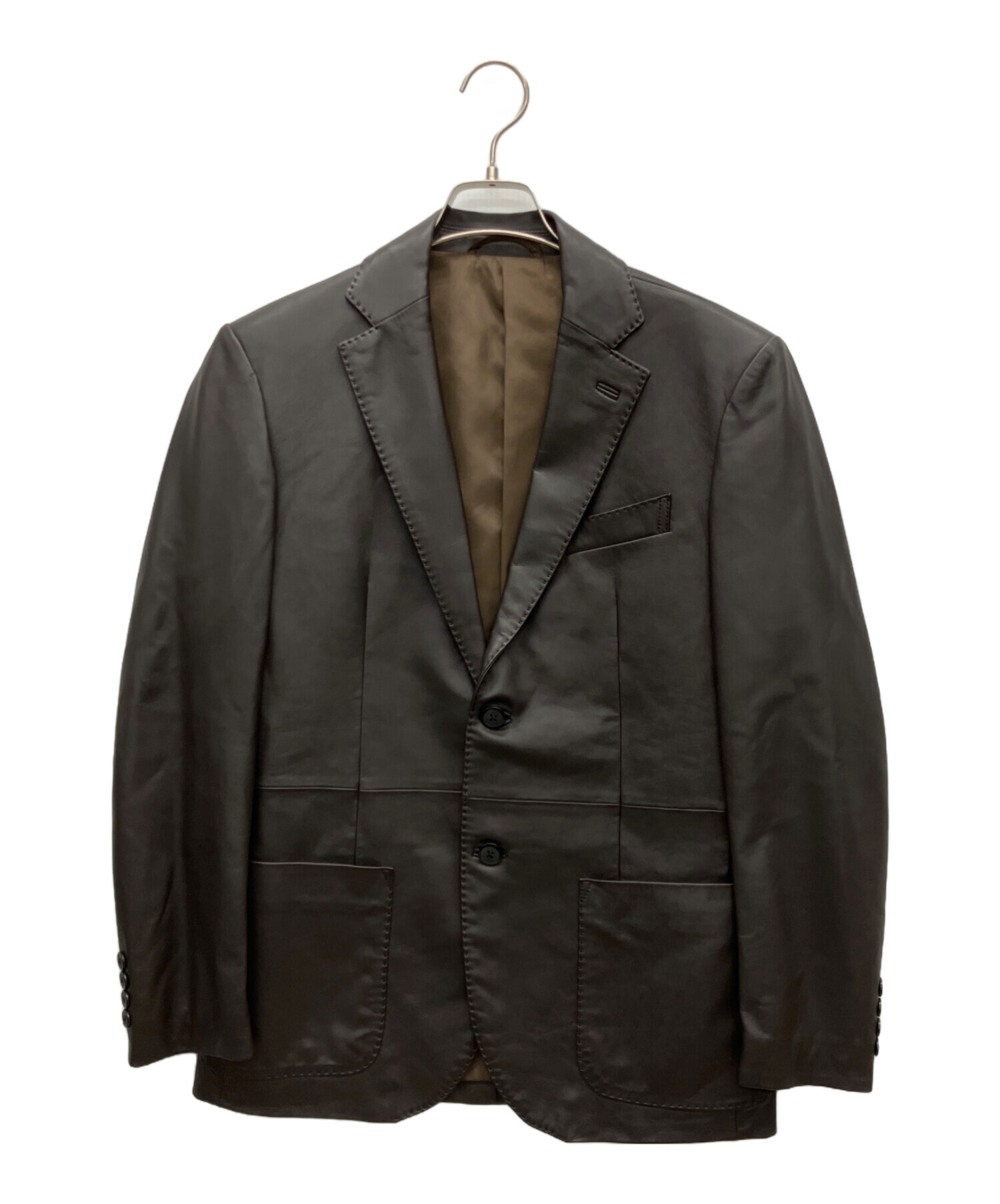 中古・古着通販】G-Stage (ジーステージ) レザーテーラードジャケット