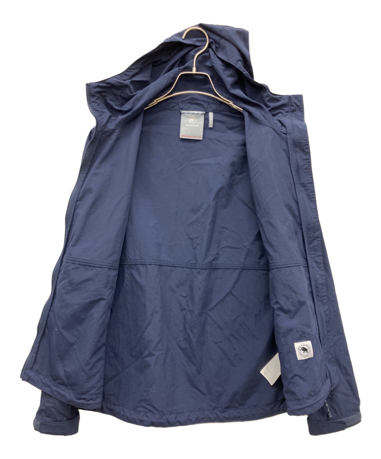 中古・古着通販】MAMMUT (マムート) マウンテンパーカー ネイビー