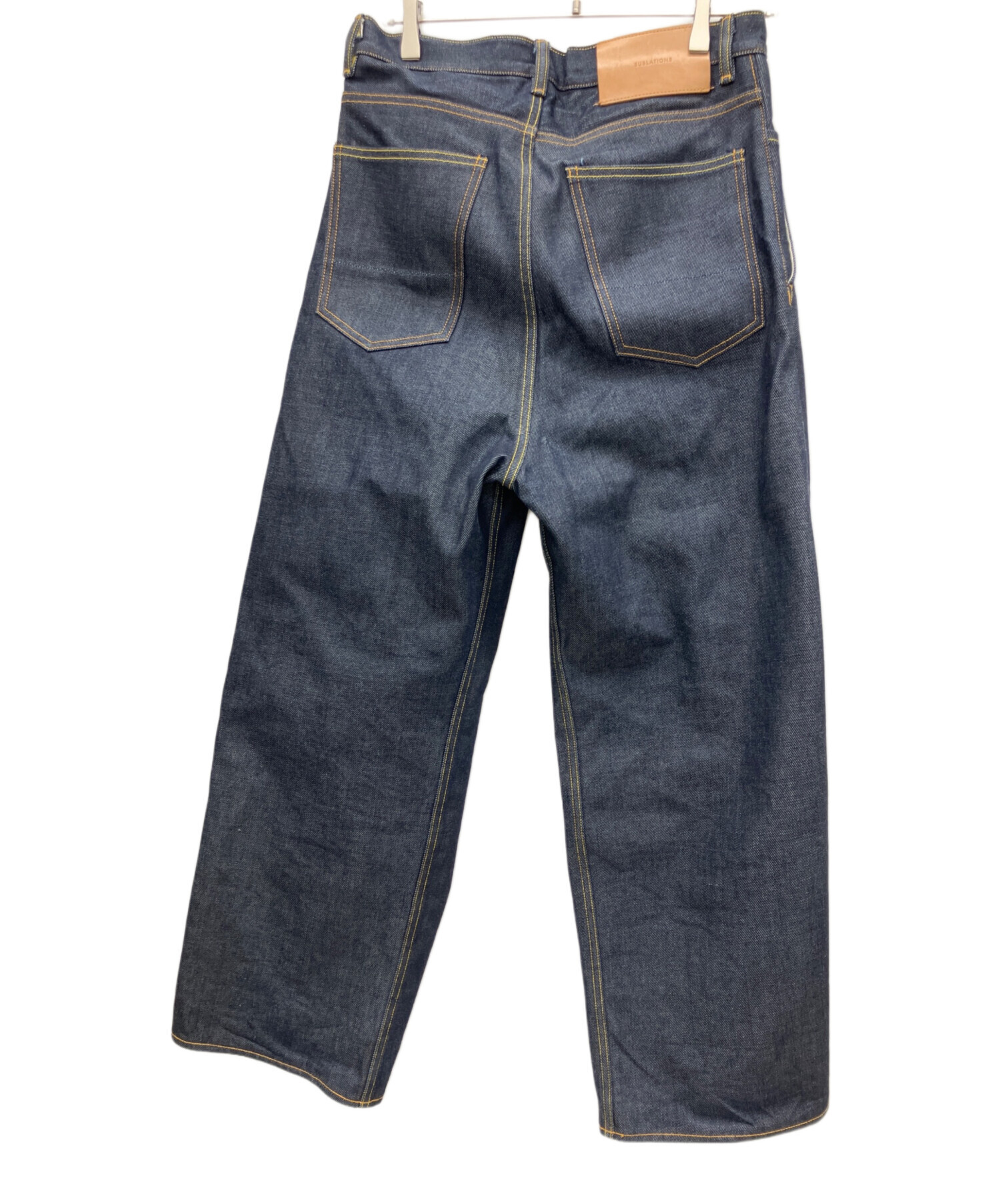 中古・古着通販】SUBLATIONS (サブレーションズ) 2TUCK WIDE DENIM