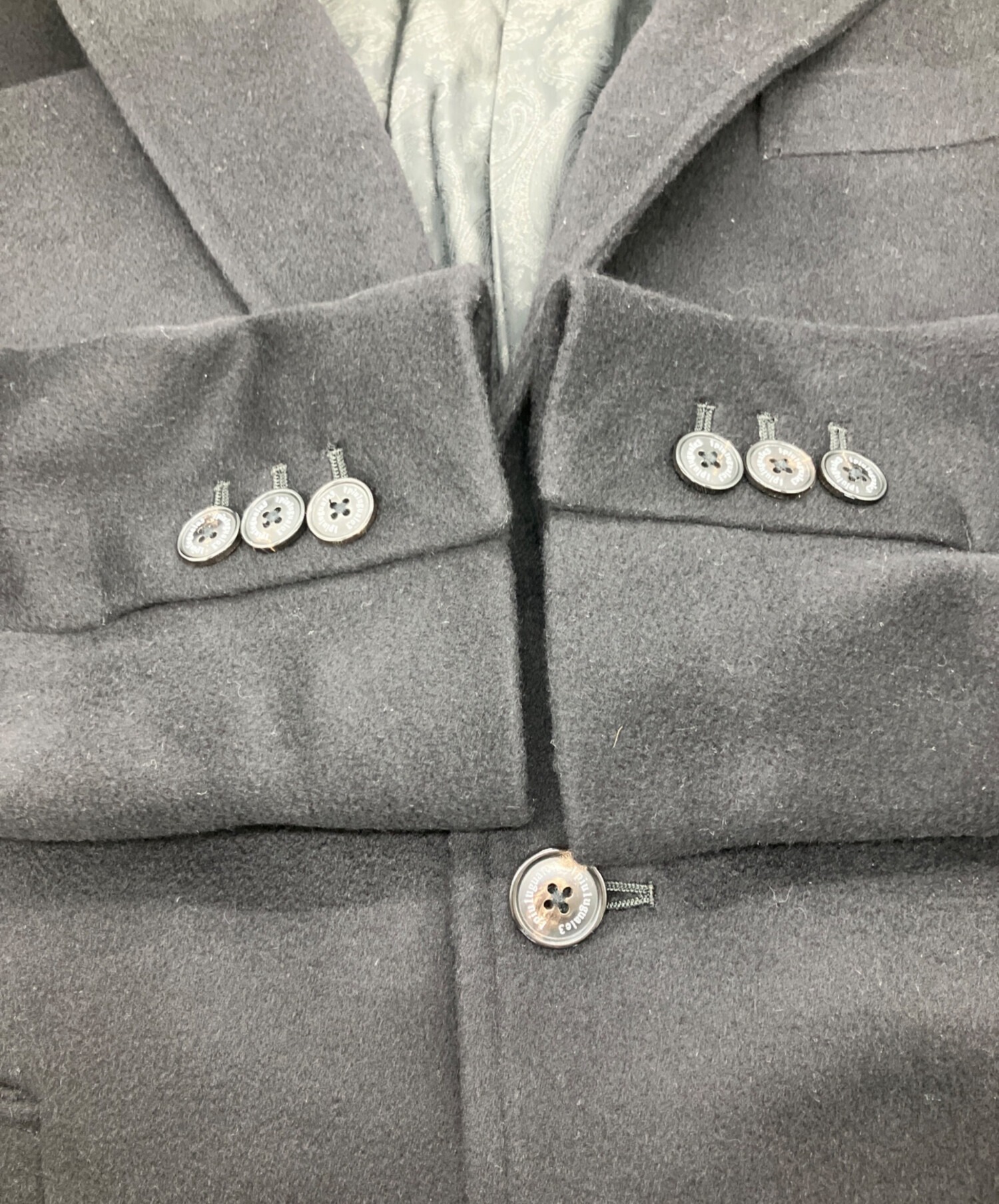 1piu1uguale3 ノッチドラペルチェスターコート 中古・古着通販】1piu1uguale3 (ウノピュウノウグァーレトレ