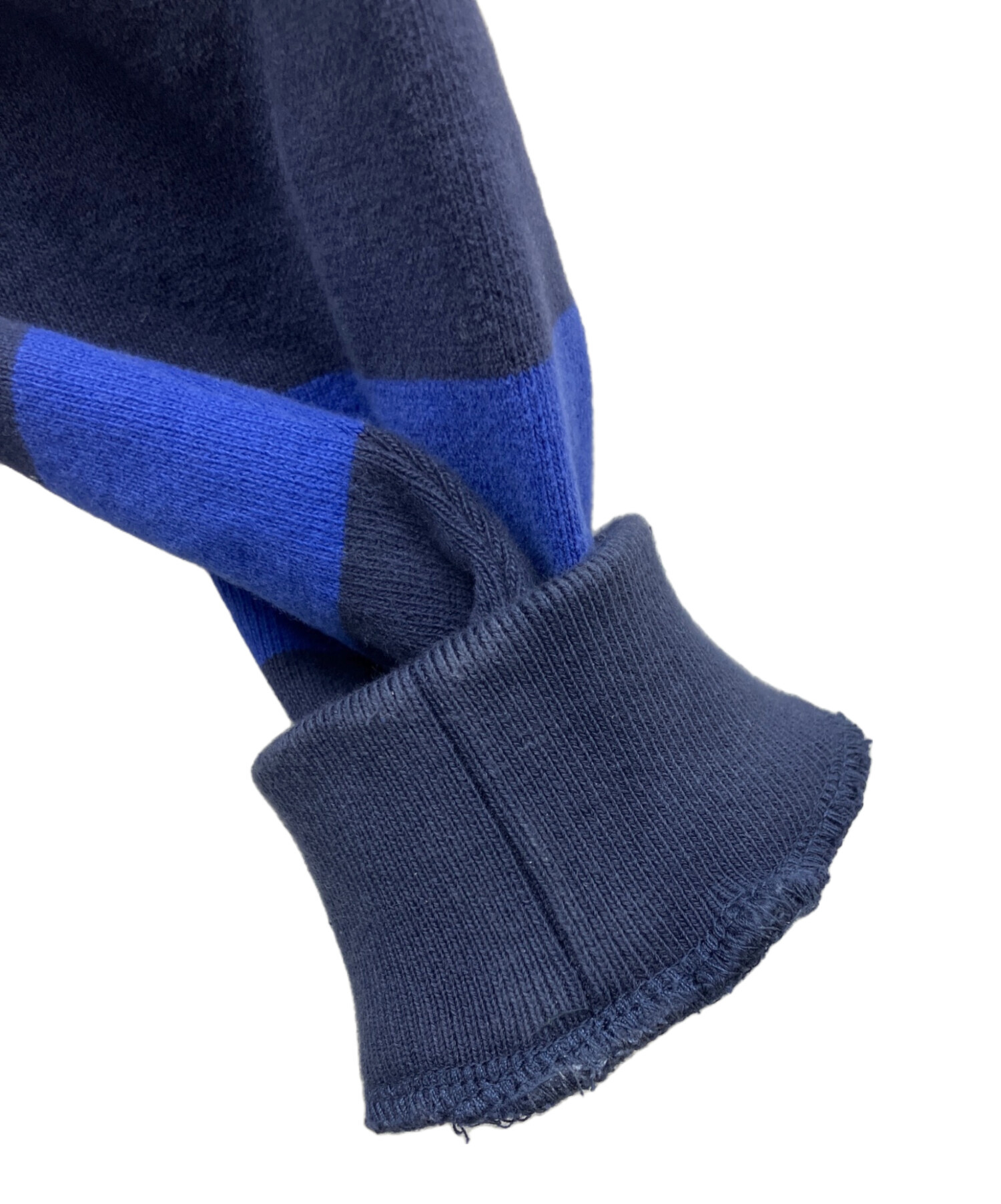 中古・古着通販】SUPREME (シュプリーム) STRIPE RUGBY FW25 ネイビー