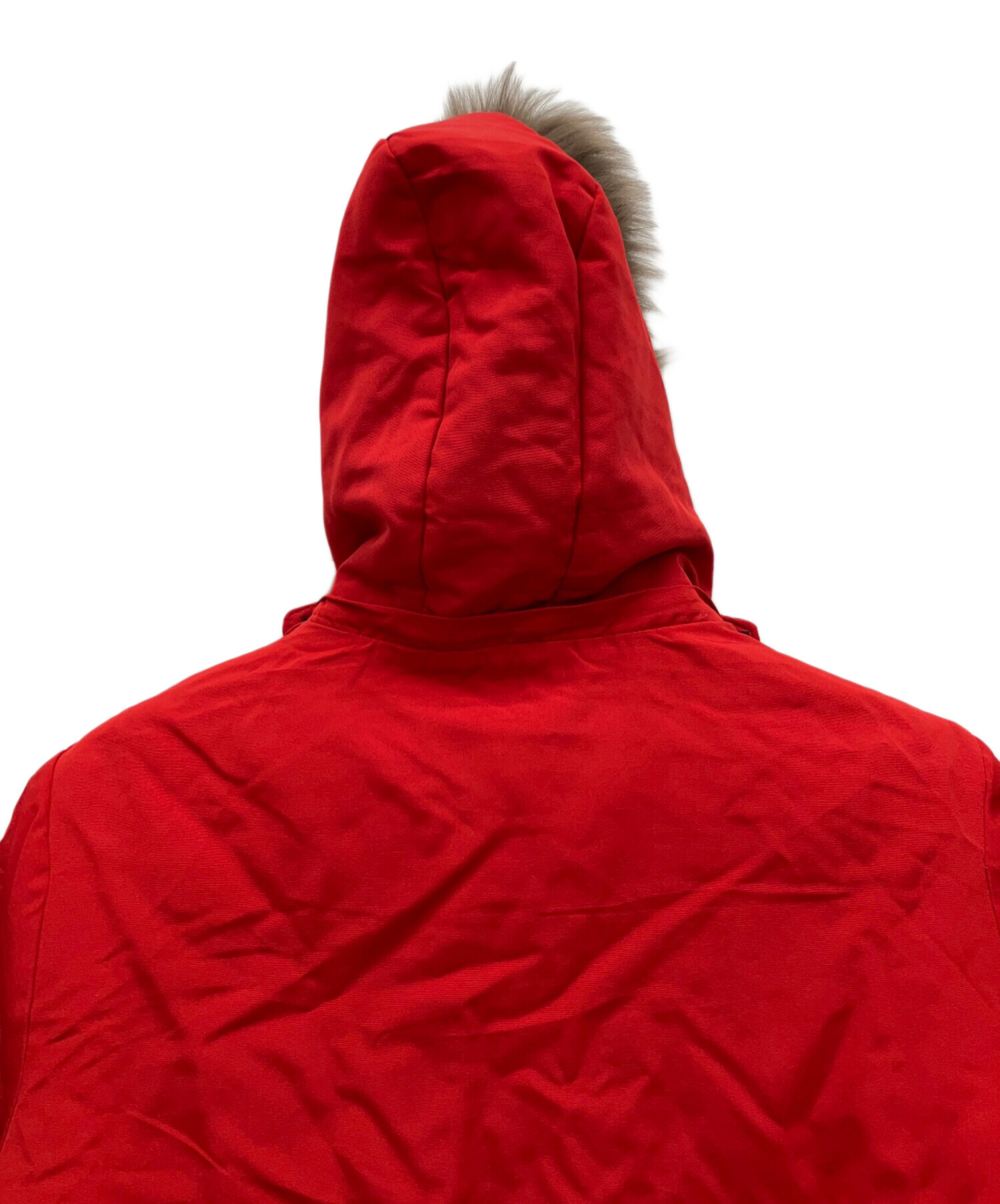 中古・古着通販】uaboni (ユアボニ) ダウンジャケット レッド サイズ