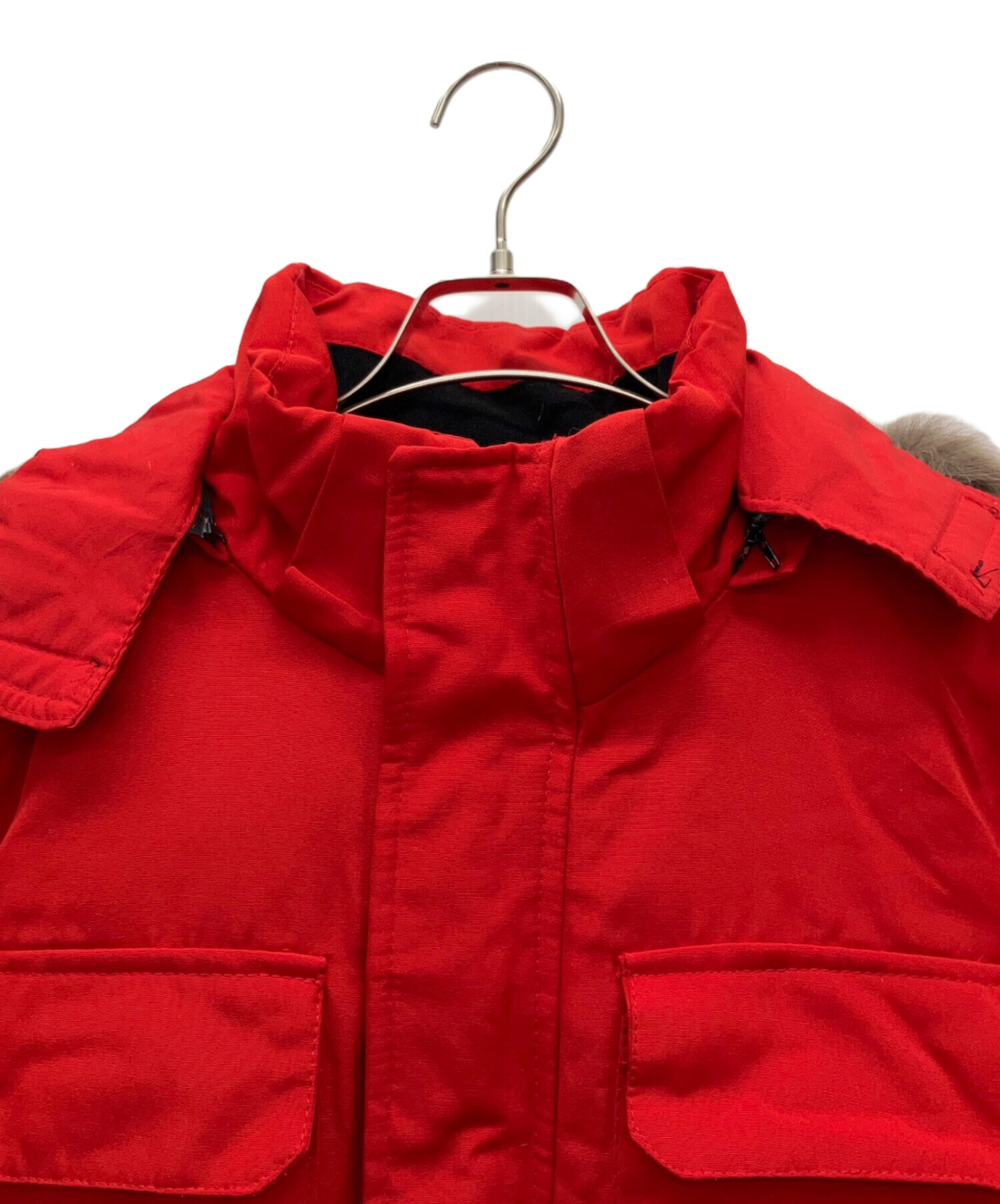 中古・古着通販】uaboni (ユアボニ) ダウンジャケット レッド サイズ