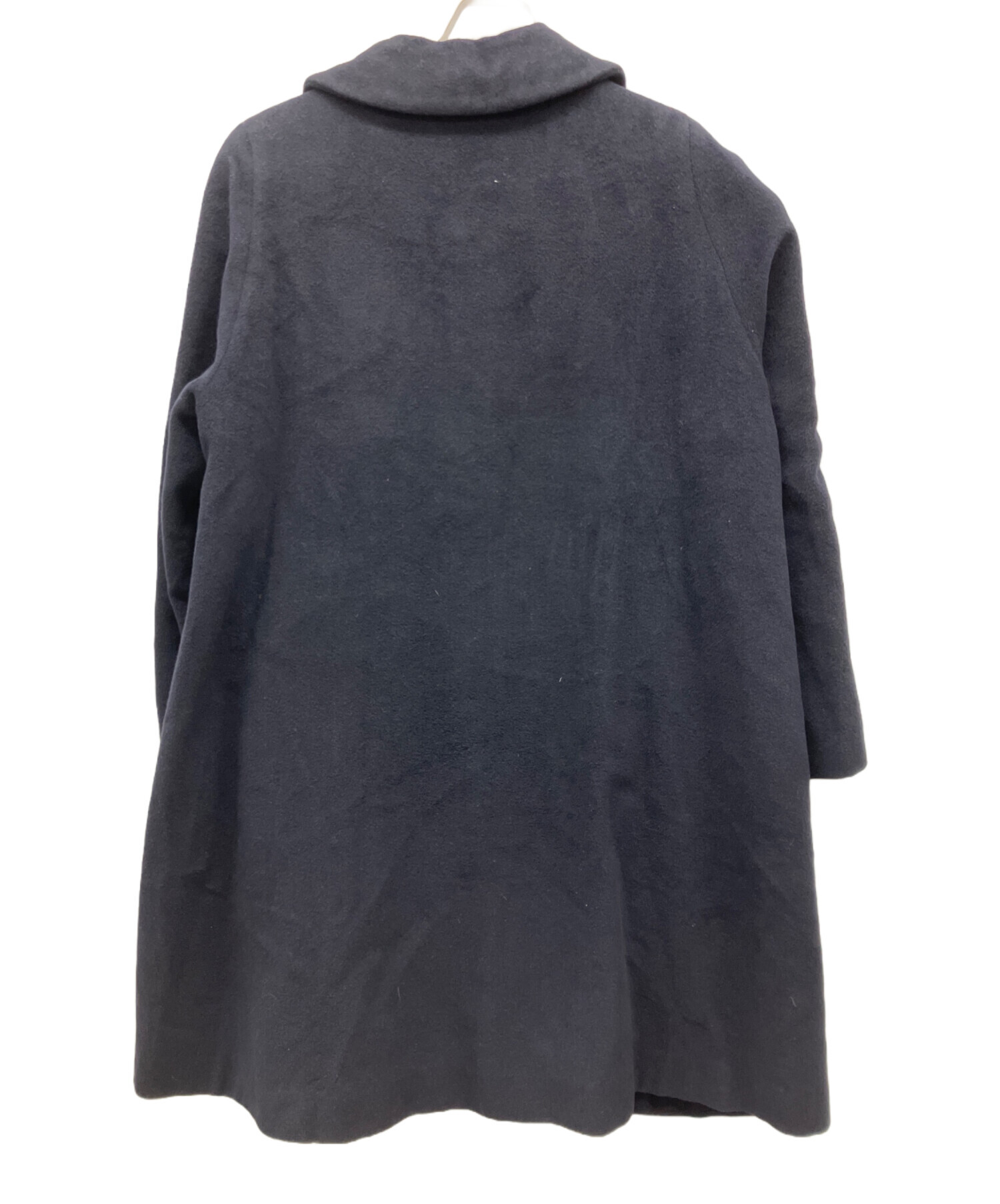 中古・古着通販】YUKI TORII (ユキ トリイ) ロングコート ネイビー