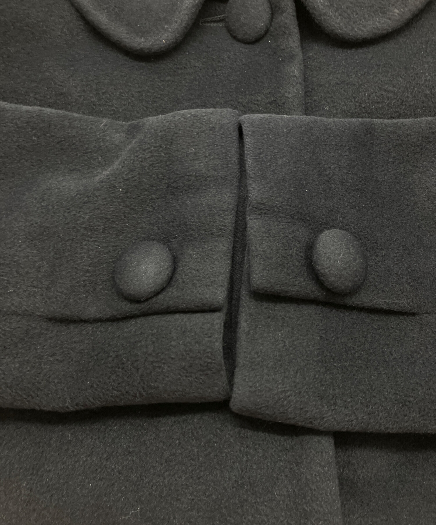 中古・古着通販】YUKI TORII (ユキ トリイ) ロングコート ネイビー