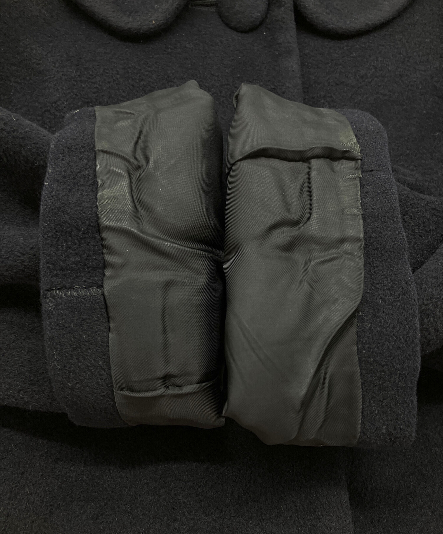 中古・古着通販】YUKI TORII (ユキ トリイ) ロングコート ネイビー