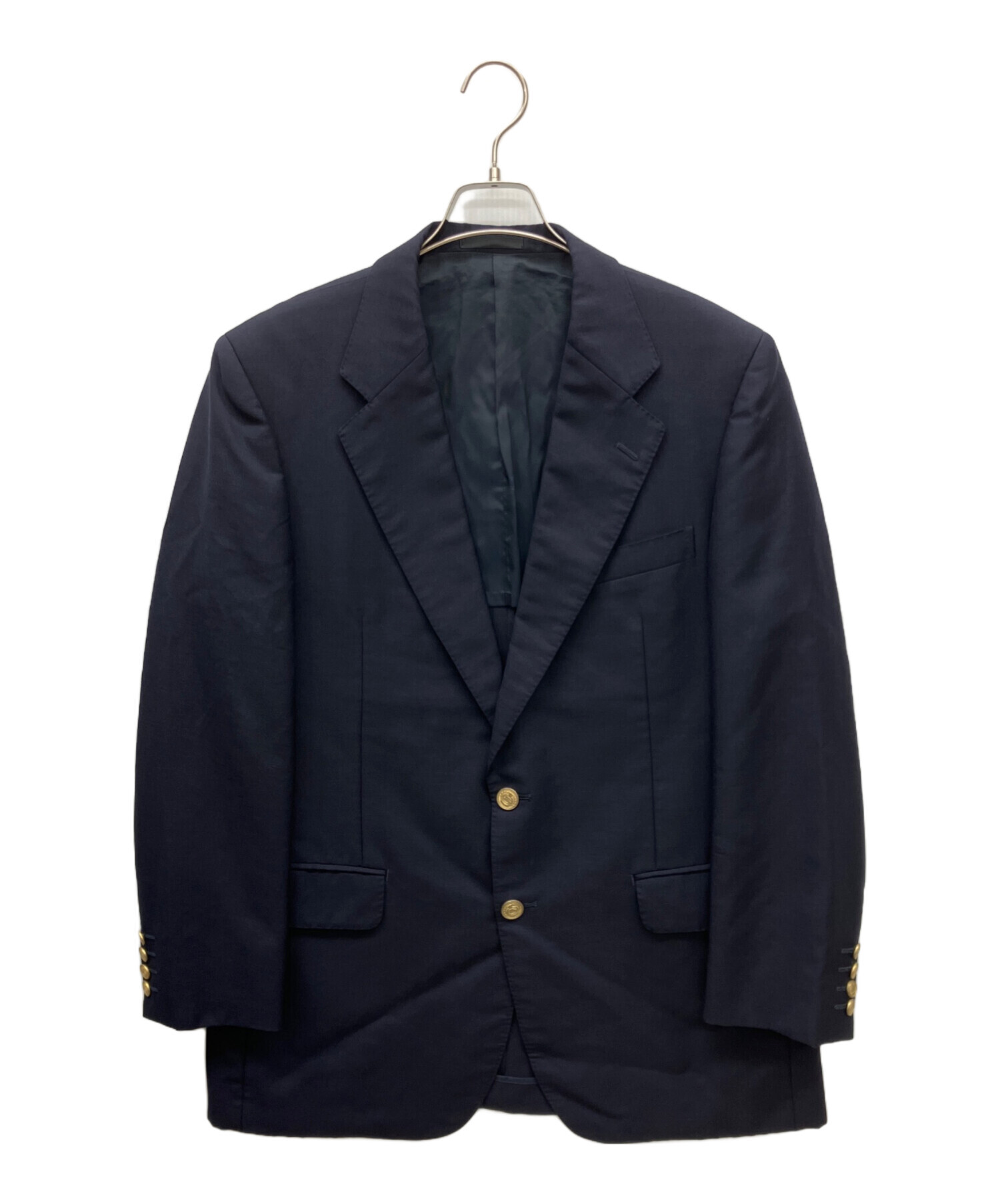 Burberry's ネイビー ジャケット L 中古・古着通販】Burberry's (バーバリーズ) テーラードジャケット