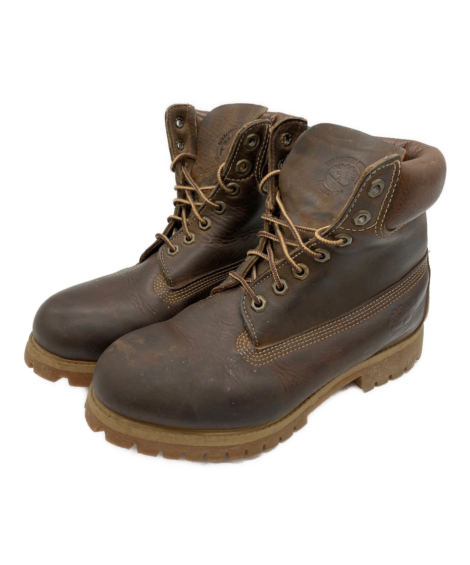 【中古】ボールディランド 中古・古着通販】Timberland (ティンバーランド) レザー7ホールブーツ