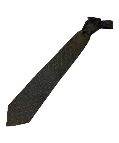 中古・古着通販】GUCCI (グッチ) ネクタイ グレー サイズ:-｜ブランド