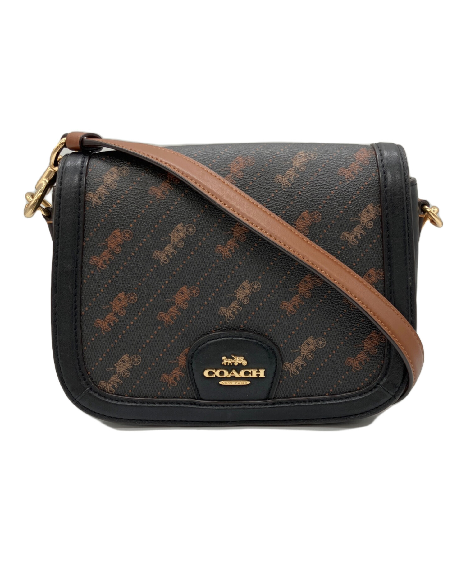 新品　未使用　COACH コーチ ショルダーバッグ　バッグ　馬車　ホース 楽天市場】【送料無料】 コーチ ショルダーバッグ ホワイト ベージュ