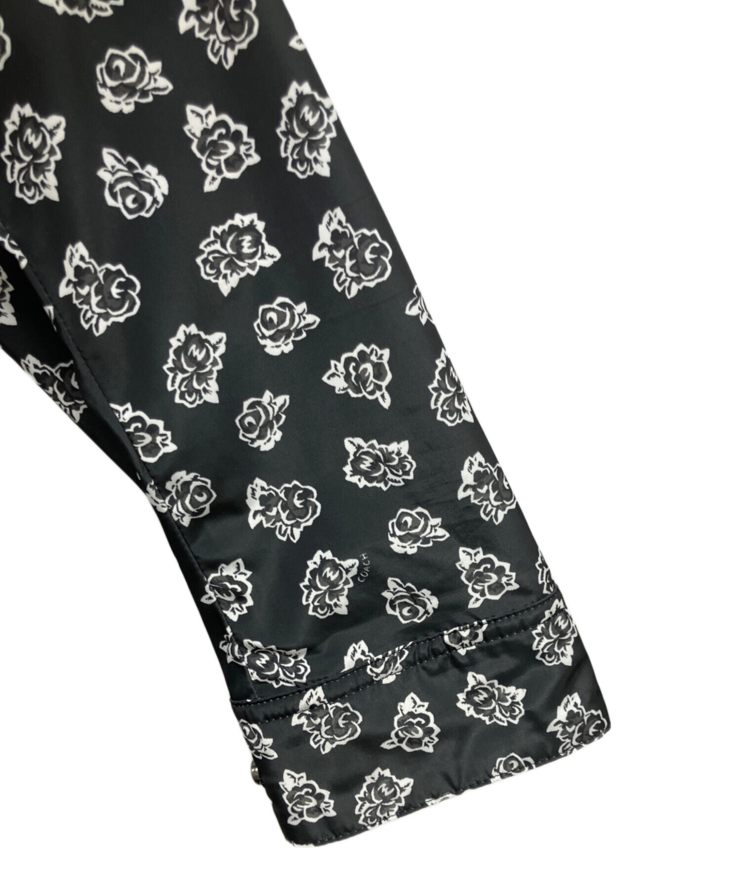 中古・古着通販】COACH (コーチ) ナイロンジャケット ブラック サイズ