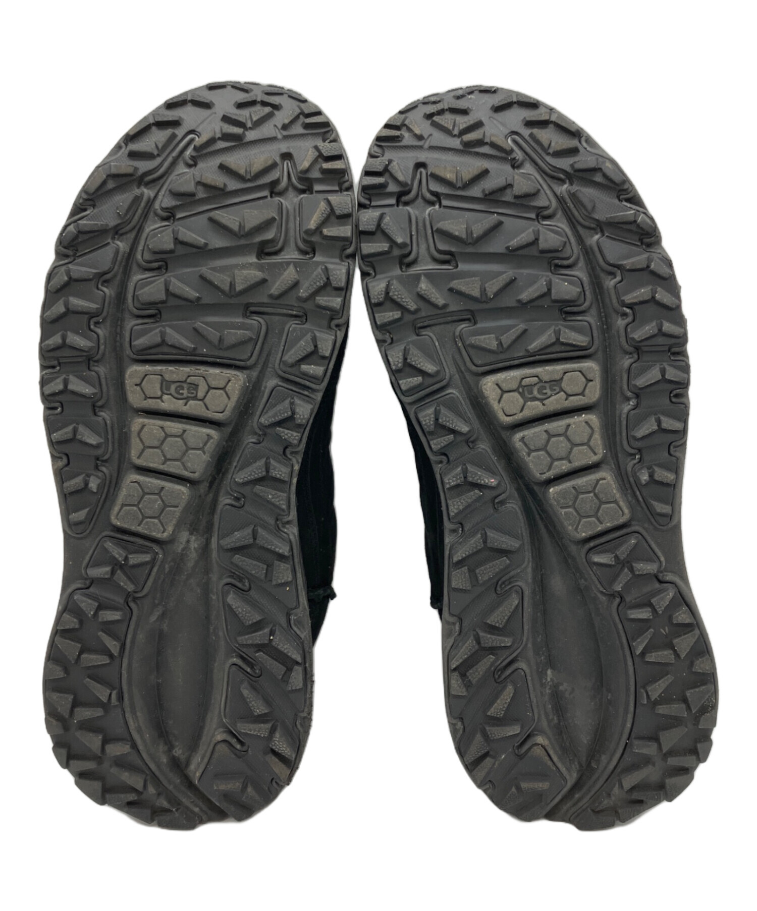 中古・古着通販】UGG (アグ) 厚底スニーカー ブラック サイズ:27.5