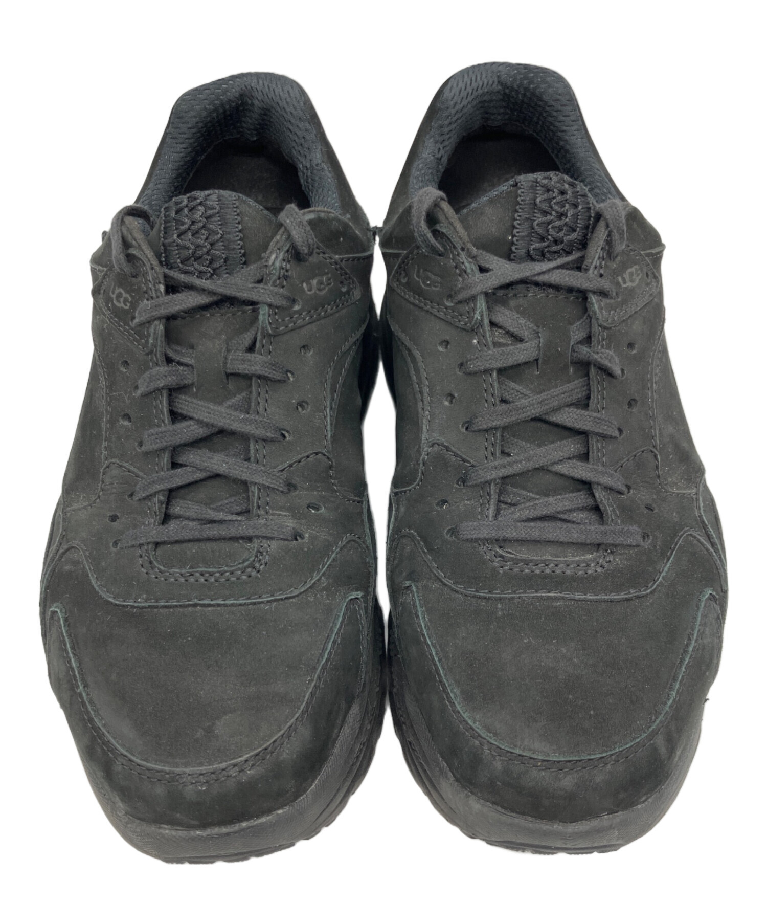 中古・古着通販】UGG (アグ) 厚底スニーカー ブラック サイズ:27.5