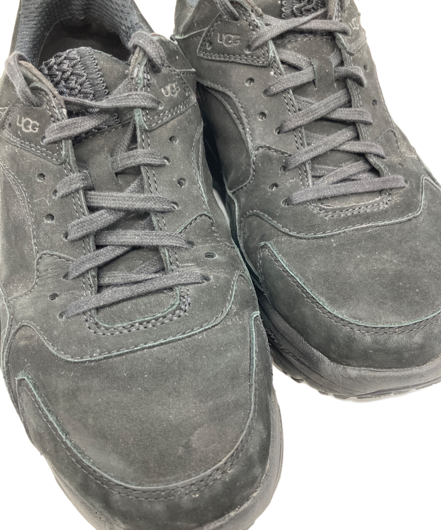 中古・古着通販】UGG (アグ) 厚底スニーカー ブラック サイズ:27.5 